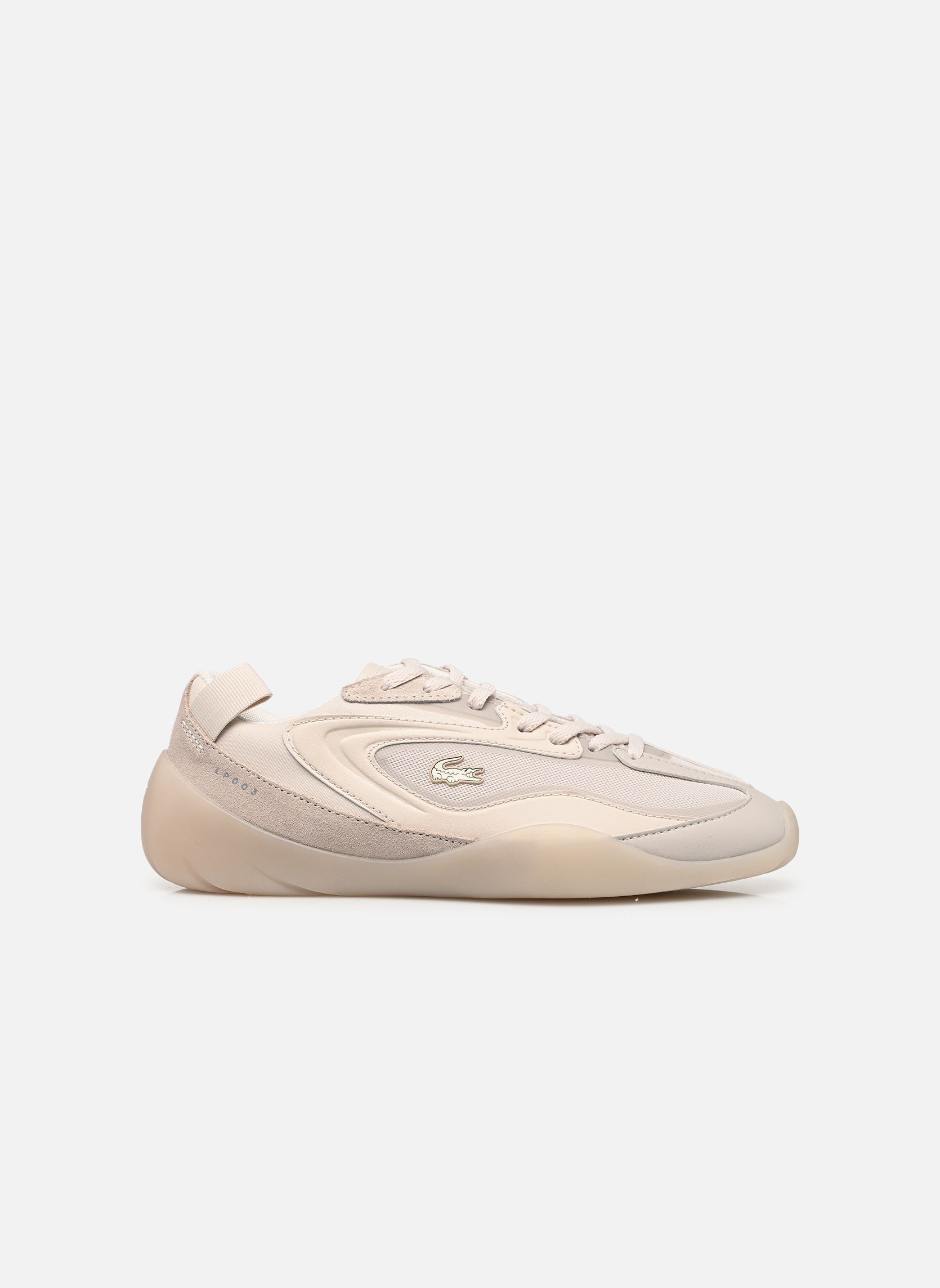 Sneakers SIDE LOW dames beige Lacoste Sneakers SIDE LOW dames beige Off Wht/Off Wht