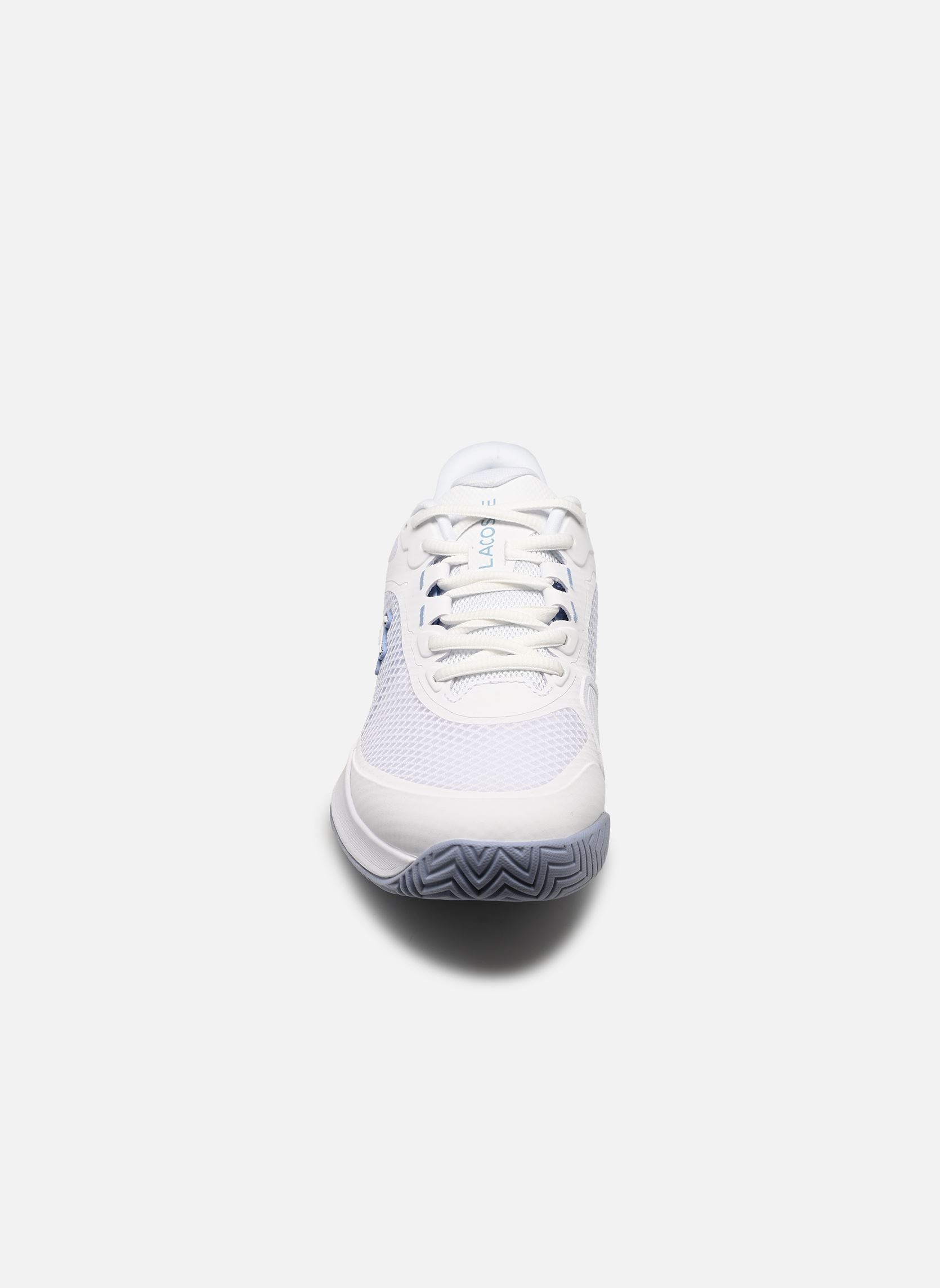 Chaussures de sport TECH POINT W femme blanc Lacoste Chaussures de sport TECH POINT W femme blanc WHT/LT BLU