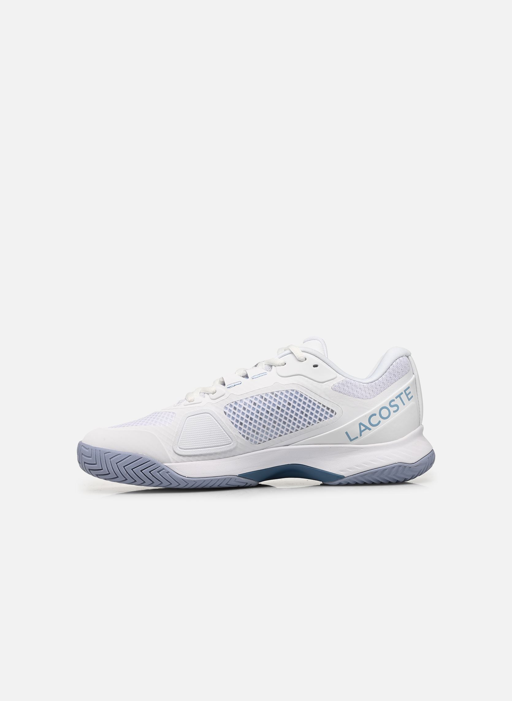 Chaussures de sport TECH POINT W femme blanc Lacoste Chaussures de sport TECH POINT W femme blanc WHT/LT BLU