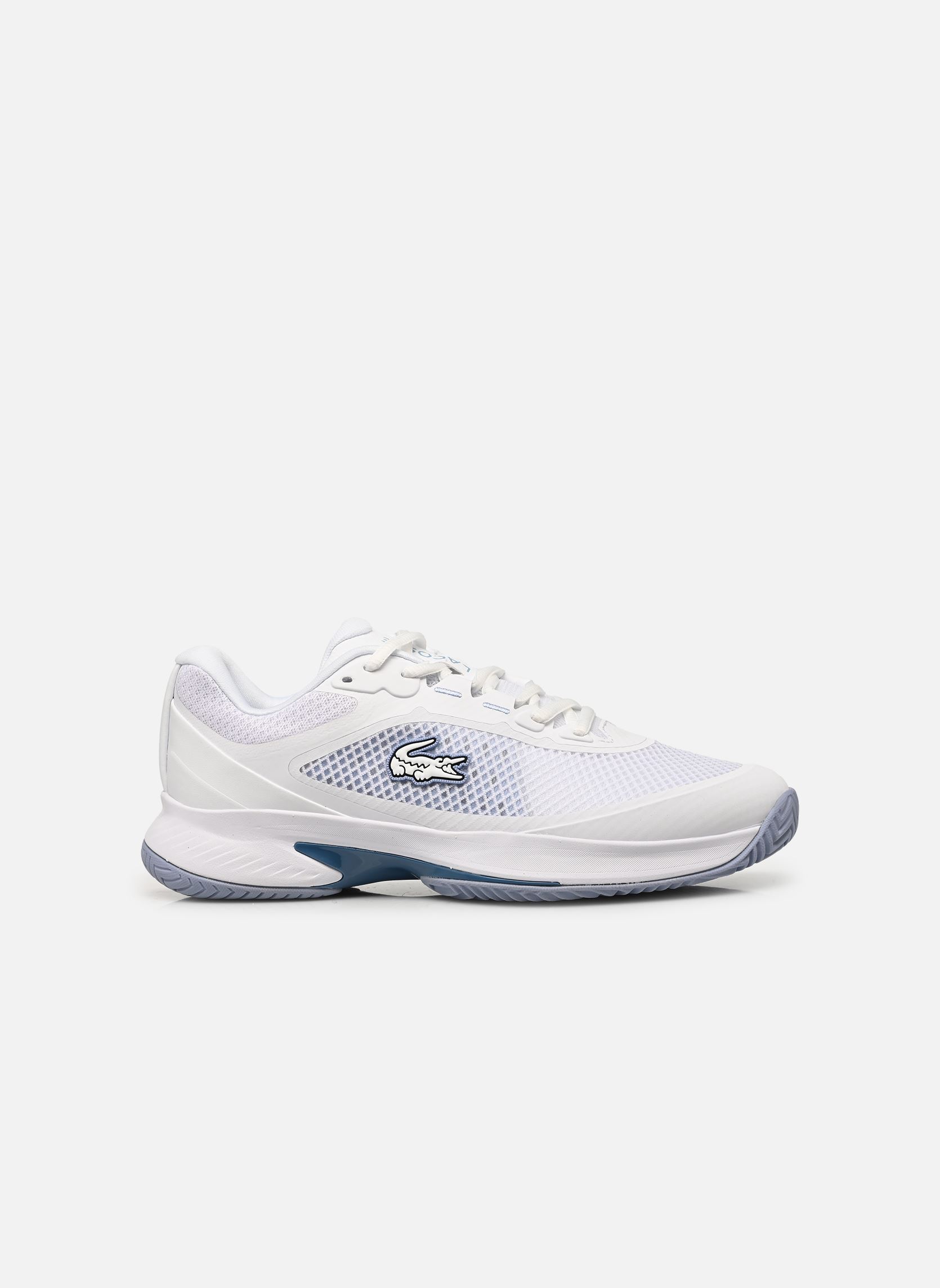 Chaussures de sport TECH POINT W femme blanc Lacoste Chaussures de sport TECH POINT W femme blanc WHT/LT BLU