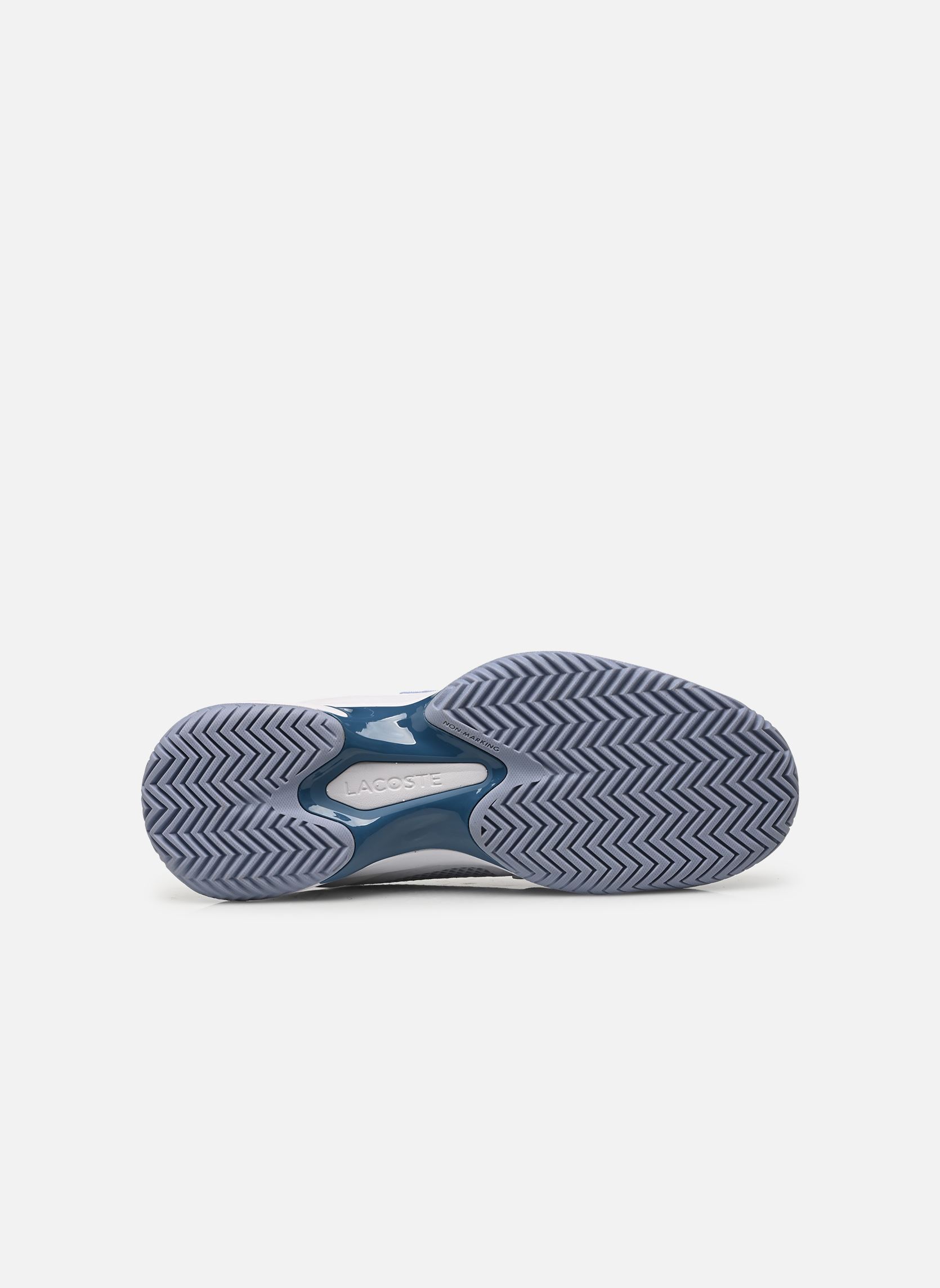 Chaussures de sport TECH POINT W femme blanc Lacoste Chaussures de sport TECH POINT W femme blanc WHT/LT BLU