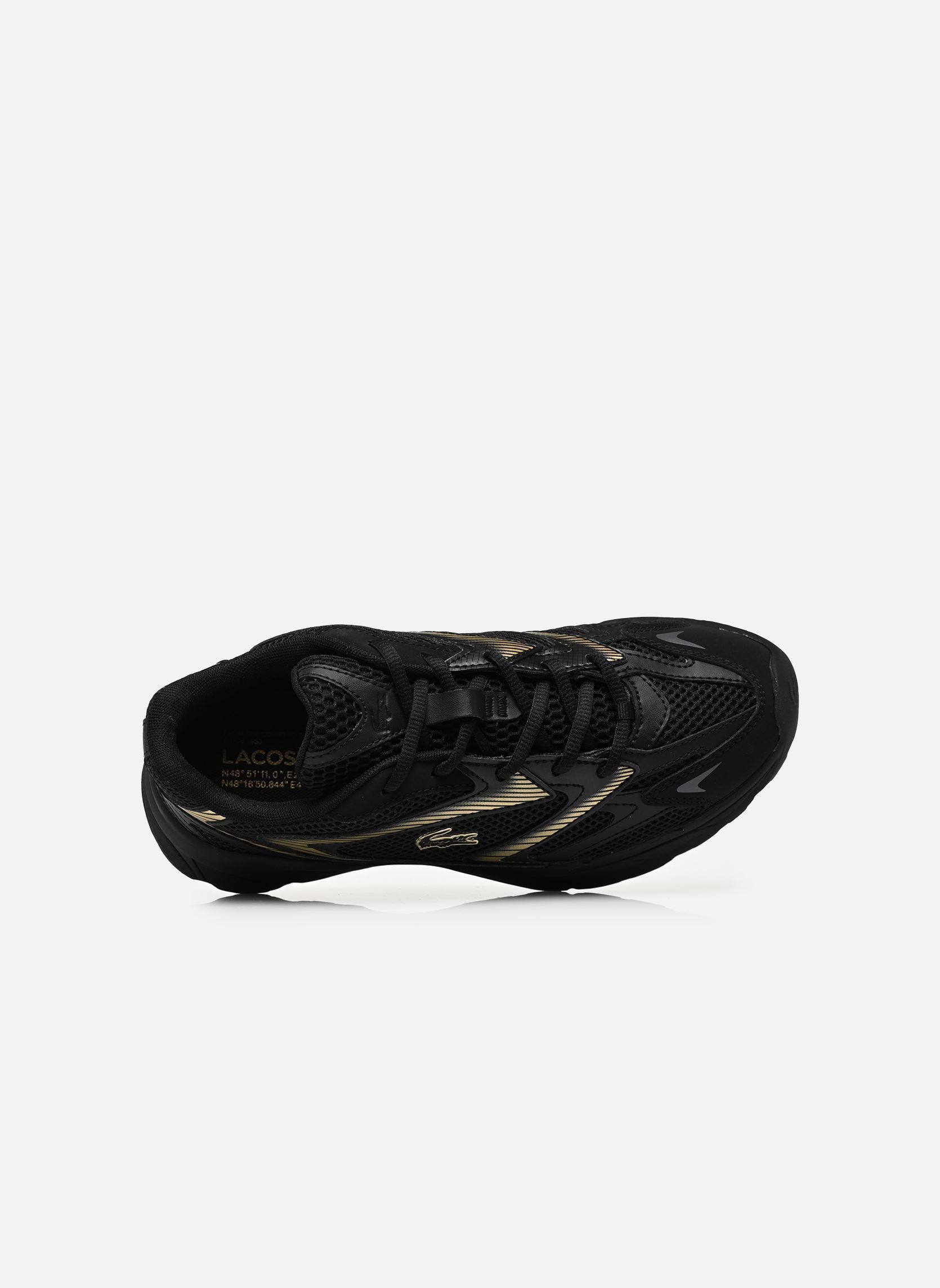 Baskets L003 NEO SHOT SUJ homme noir Lacoste Baskets L003 NEO SHOT SUJ homme noir BLK/GLD