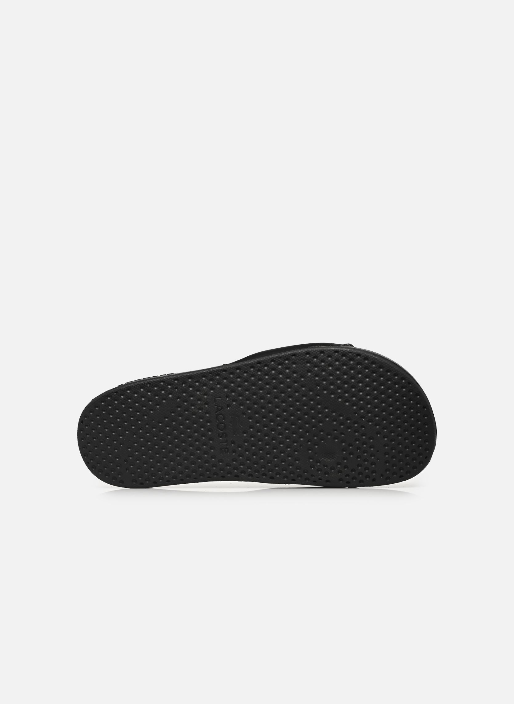 Sandales de bain SERVE SLIDE 0.0 M homme noir Lacoste Sandales de bain SERVE SLIDE 0.0 M homme noir BLKWHT