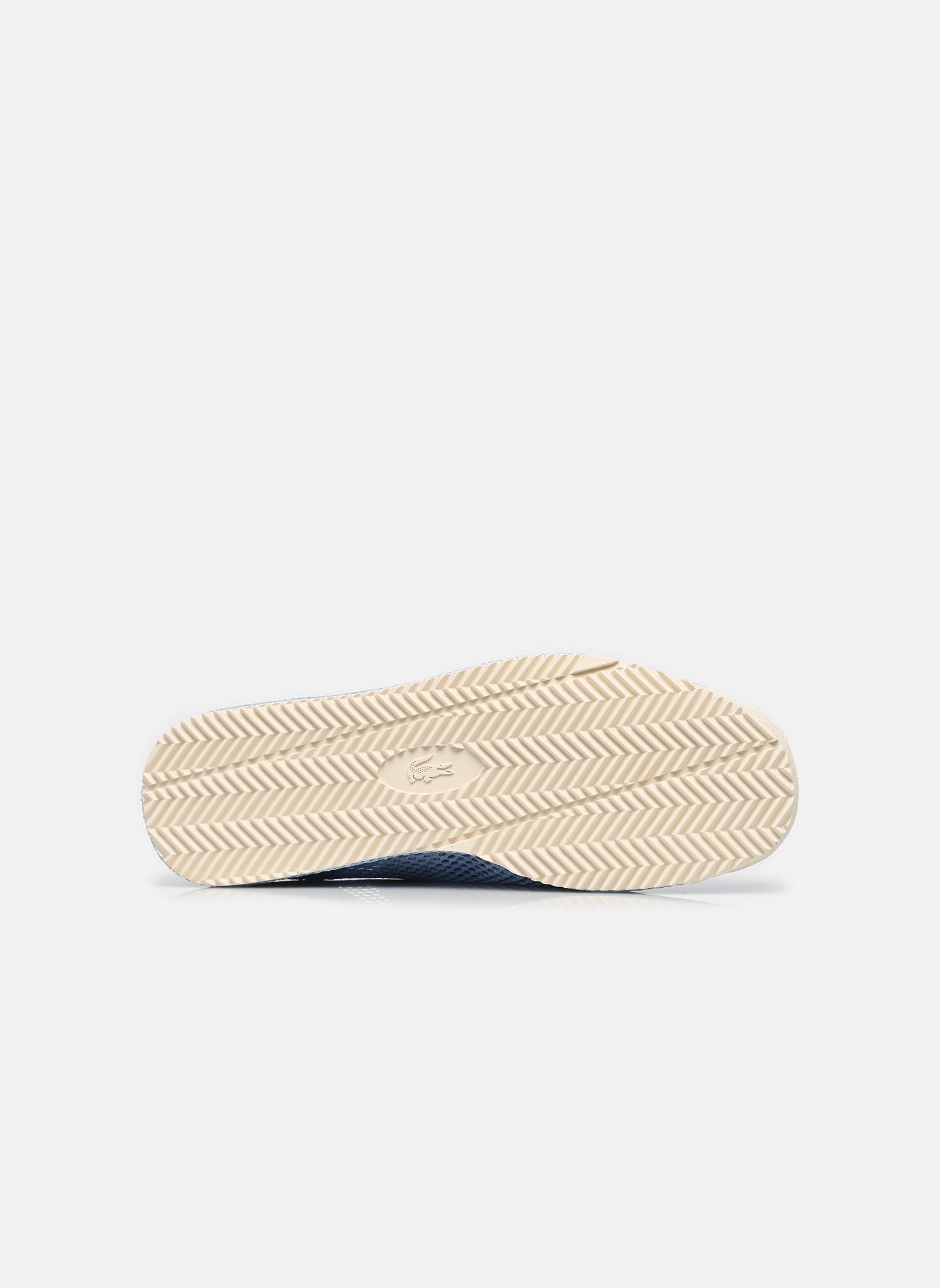 Niedrige Sneaker CLUB LOW TRANSPARENT damen blau Lacoste Niedrige Sneaker CLUB LOW TRANSPARENT damen blau LT BLU/OFF WHT