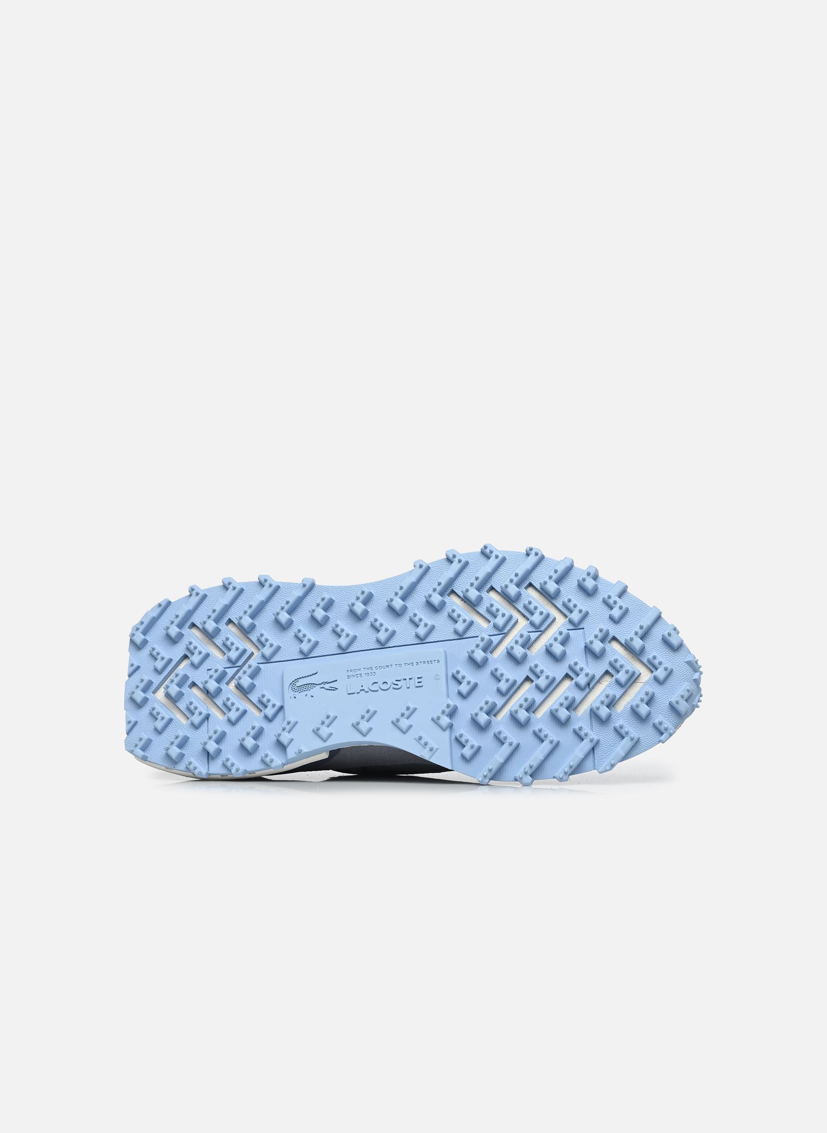 Baskets basses ELITE ACTIVE TRANSPARENT femme bleu Lacoste Baskets basses ELITE ACTIVE TRANSPARENT femme bleu LT BLU/OFF WHT