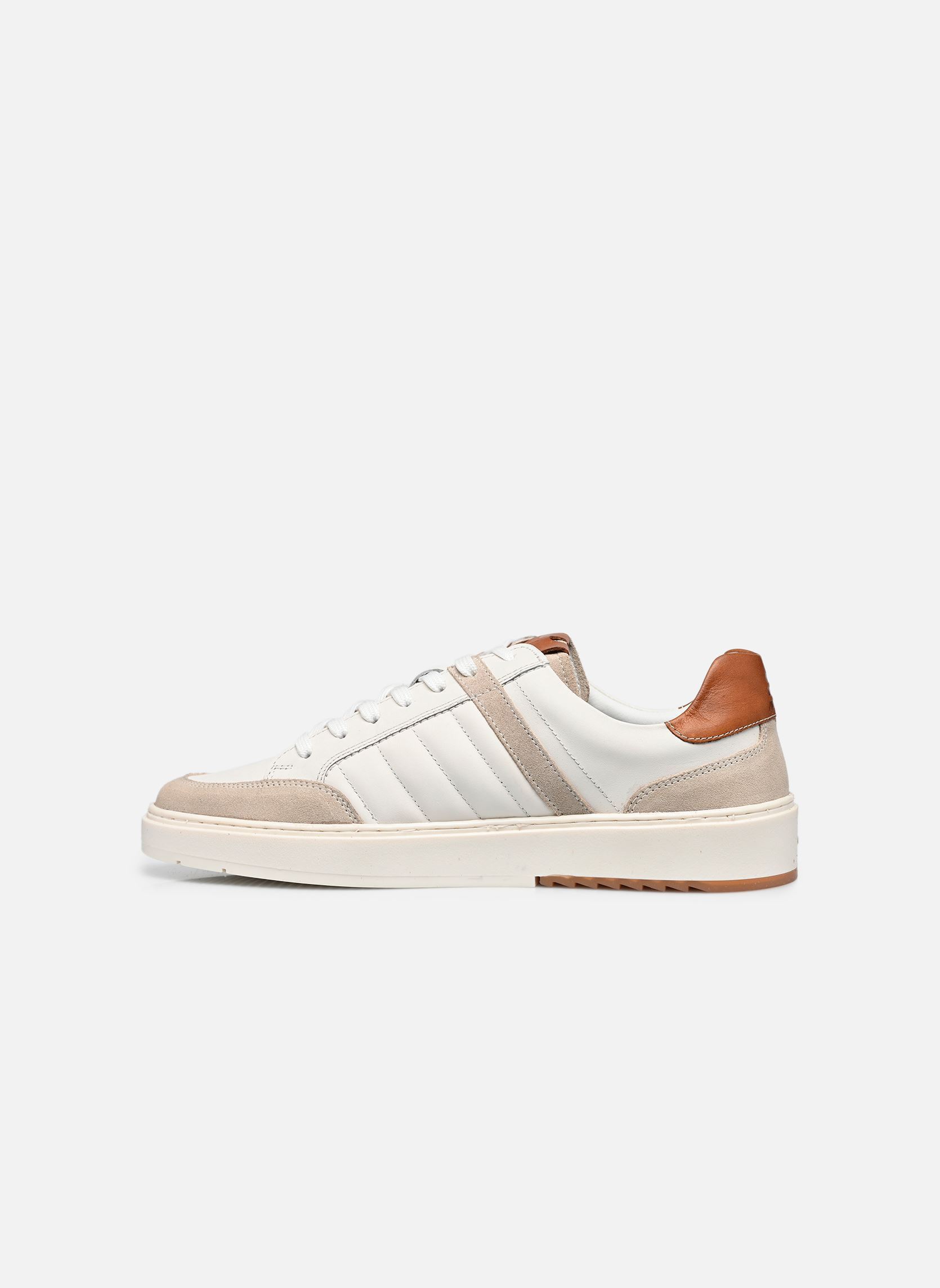 Lage sneakers JAVOU heren wit Bullboxer Lage sneakers JAVOU heren wit White