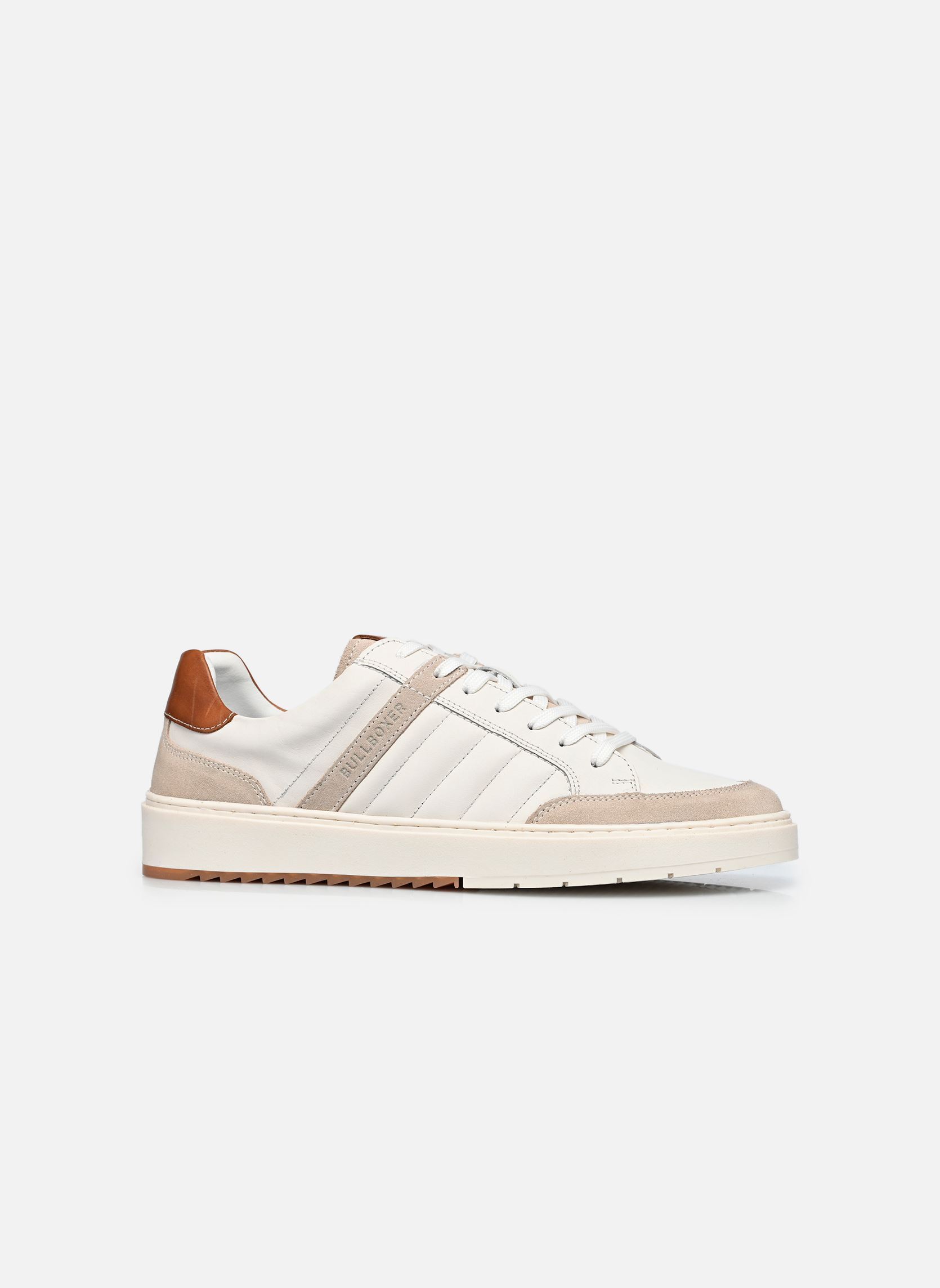 Lage sneakers JAVOU heren wit Bullboxer Lage sneakers JAVOU heren wit White