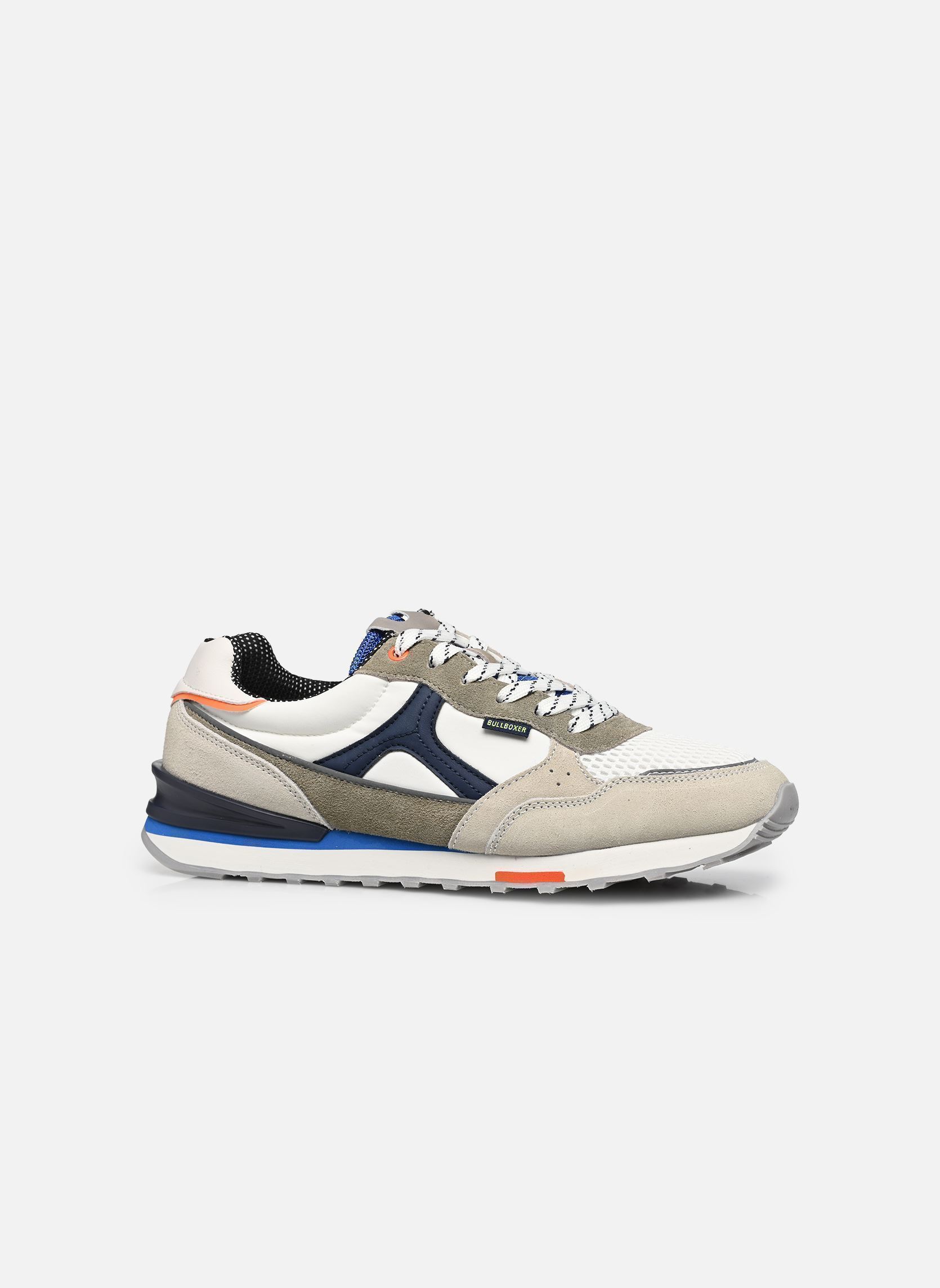 Baskets JIGLO homme blanc Bullboxer Baskets JIGLO homme blanc White
