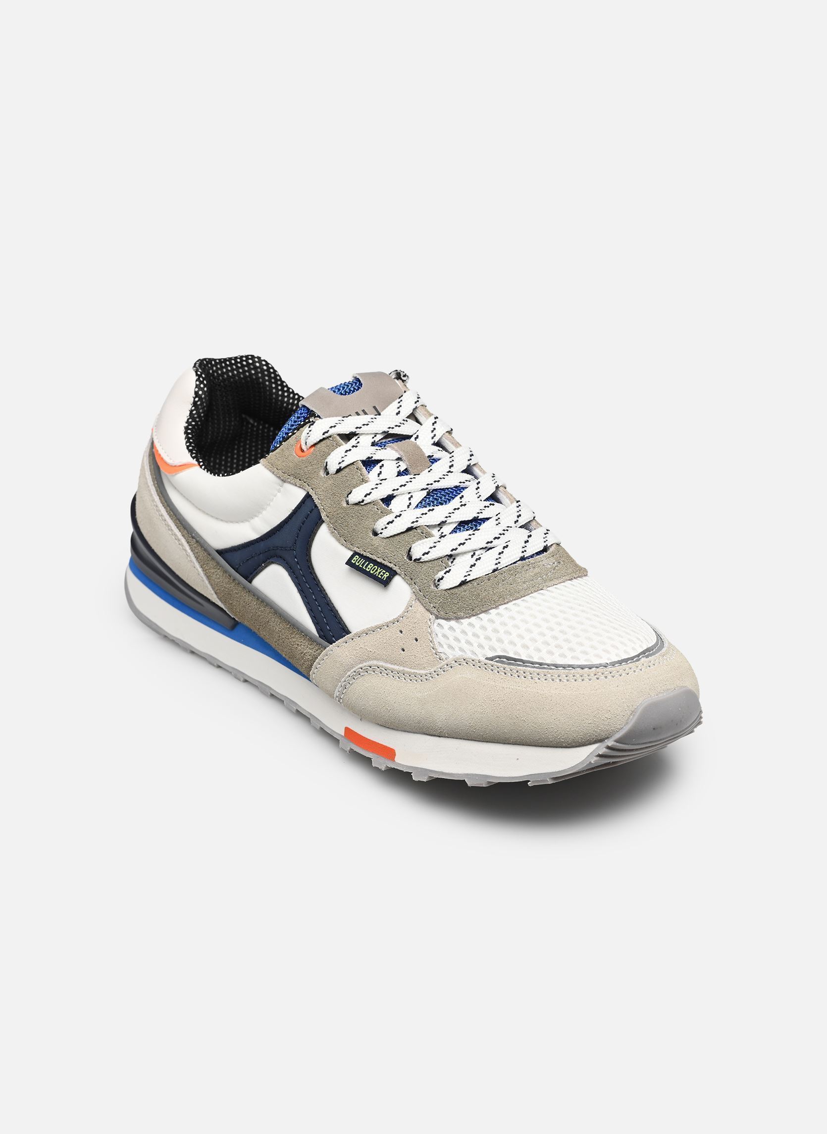 Baskets JIGLO homme blanc Bullboxer Baskets JIGLO homme blanc White