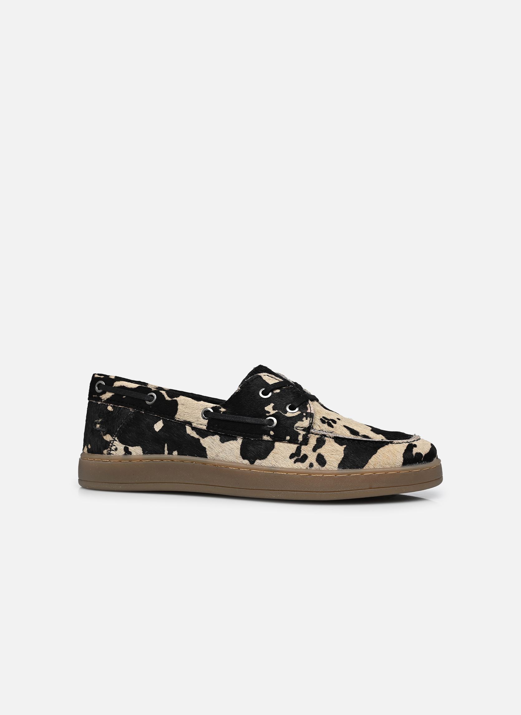 Chaussures bateaux PRINT femme noir Bullboxer Chaussures bateaux PRINT femme noir Cow