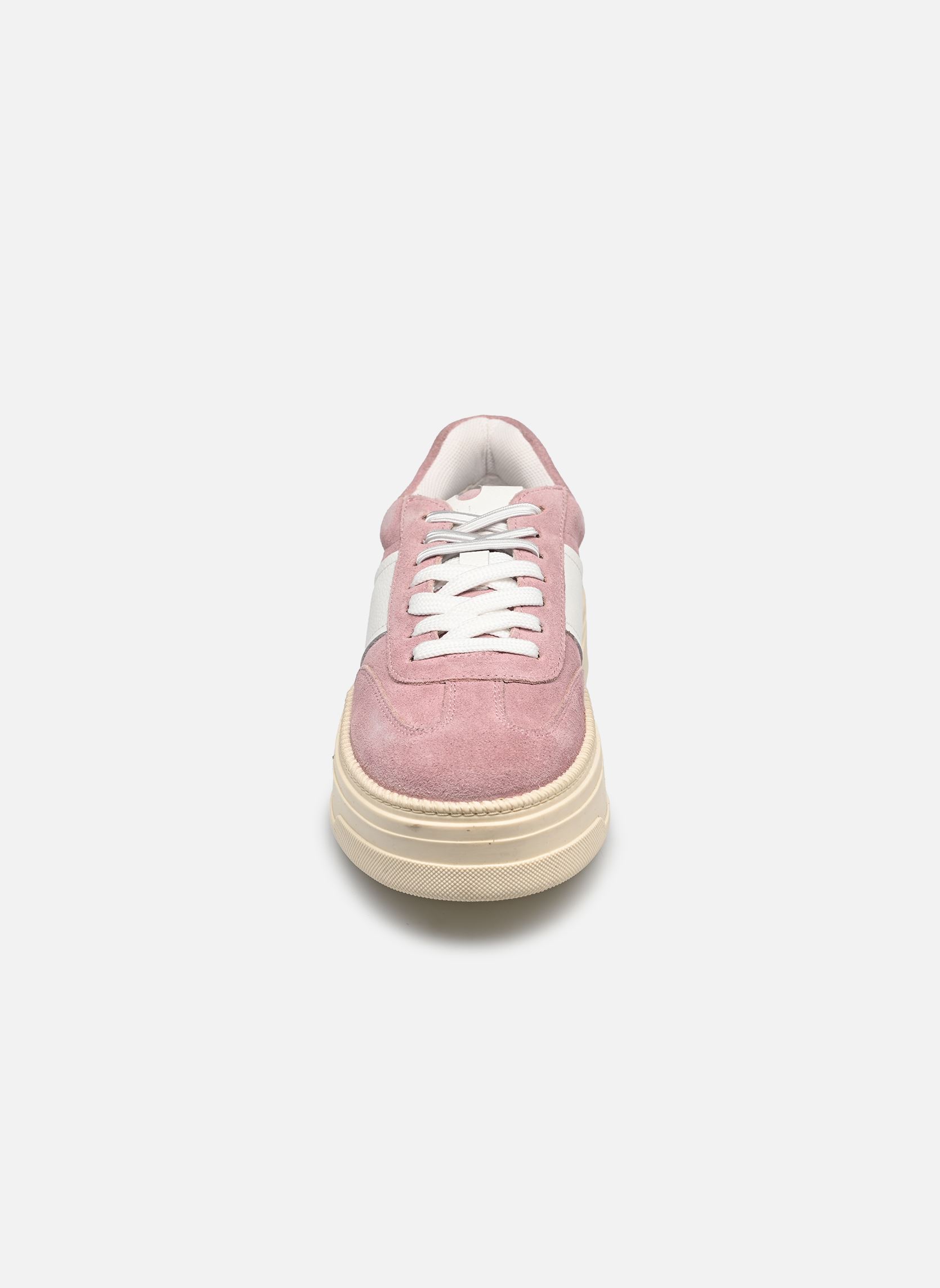 Niedrige Sneaker PLATEFORM damen braun Bullboxer Niedrige Sneaker PLATEFORM damen braun Pink