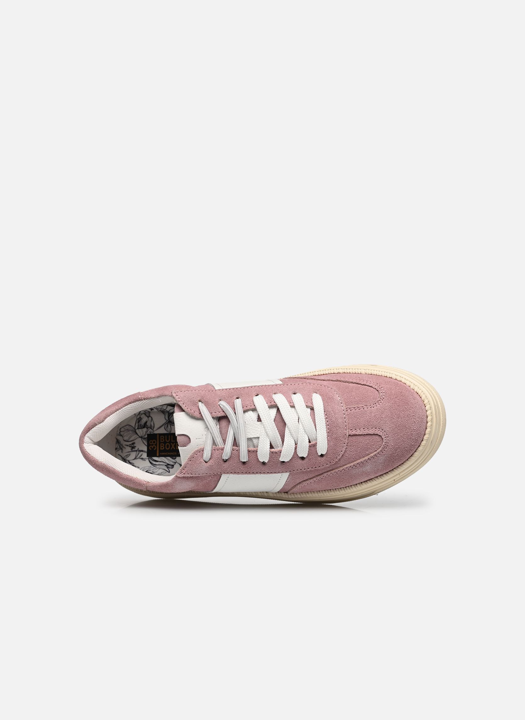 Niedrige Sneaker PLATEFORM damen braun Bullboxer Niedrige Sneaker PLATEFORM damen braun Pink