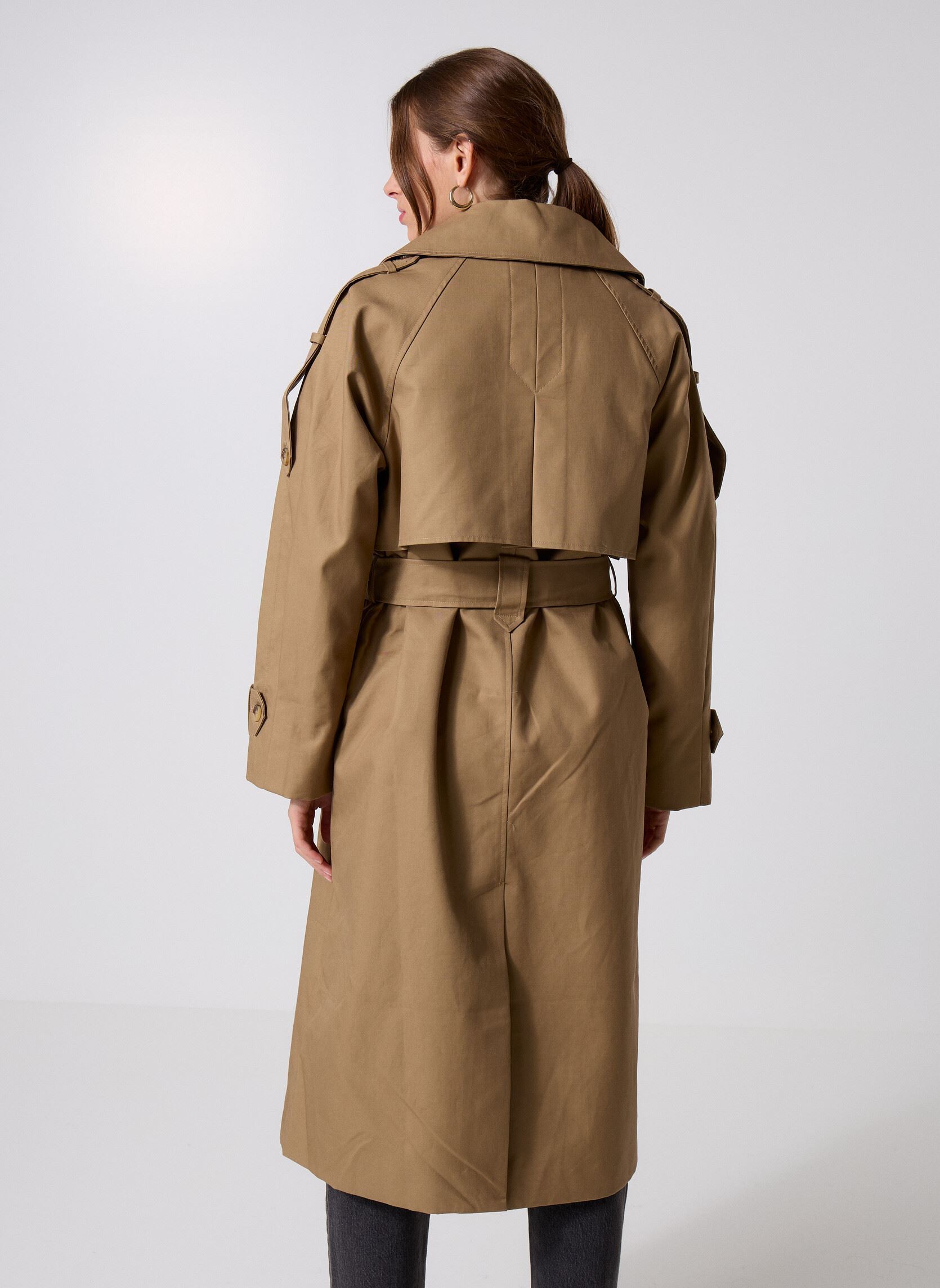 Trenchcoats Enzo - Trench dames bruin Suncoo Trenchcoats Enzo - Trench dames bruin Camel