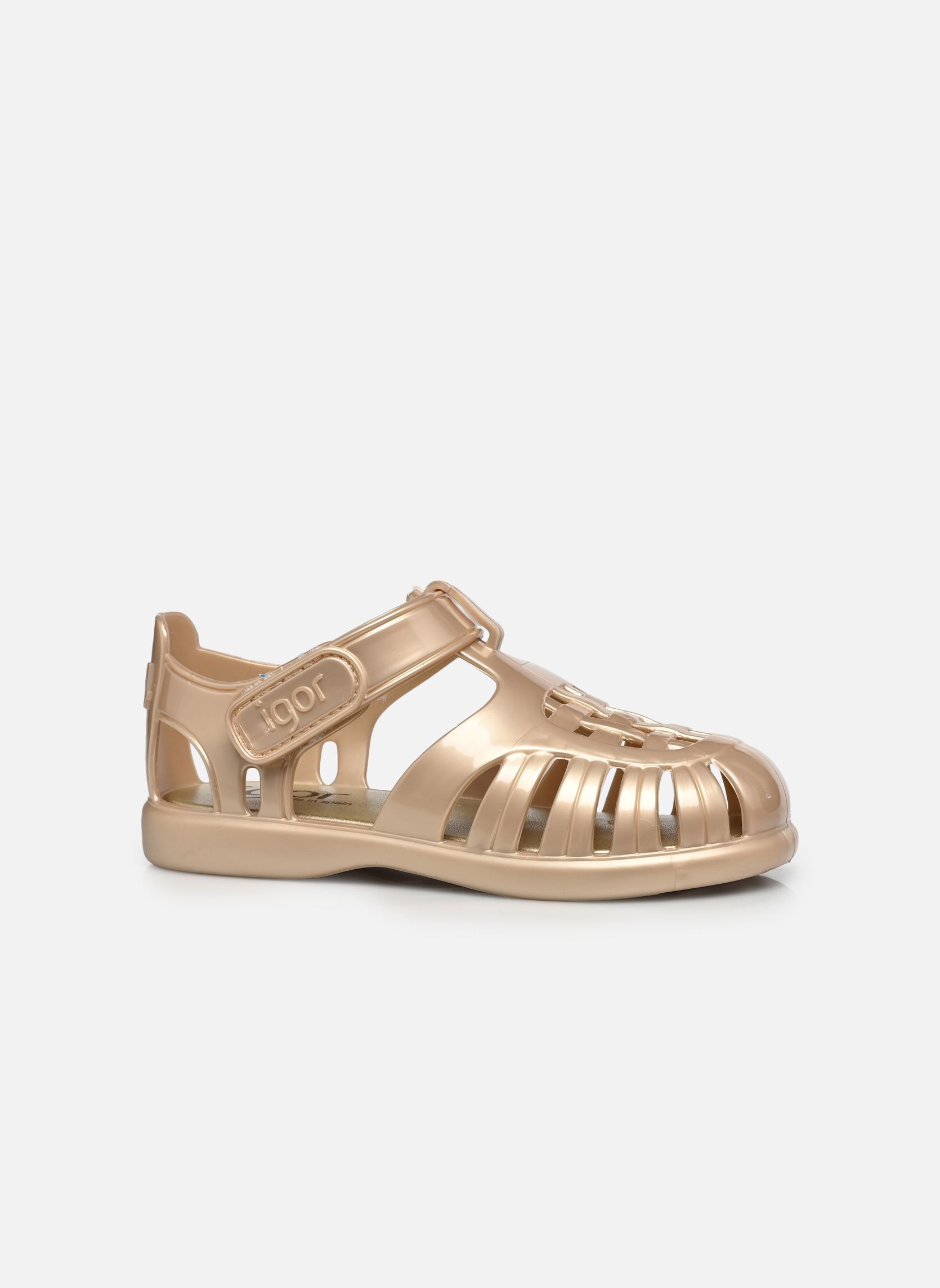 Sandalen Tobby Nacar mädchen gold und bronze Igor Sandalen Tobby Nacar mädchen gold und bronze Platino