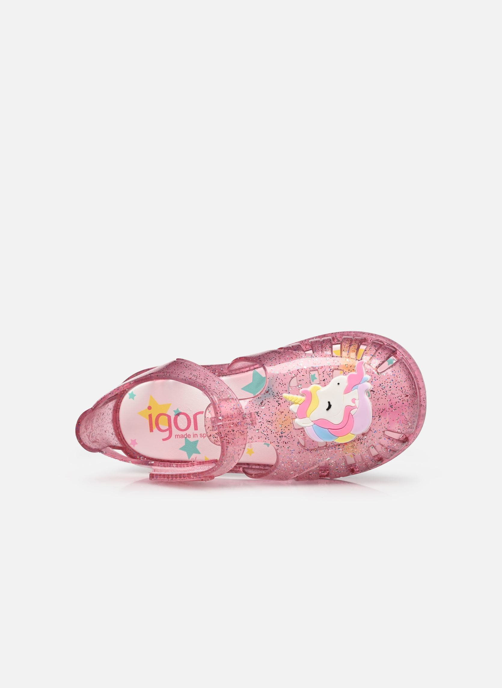 Sandalen Tobby Unicornio mädchen rosa Igor Sandalen Tobby Unicornio mädchen rosa Tr.Fucsia Multi Glitter