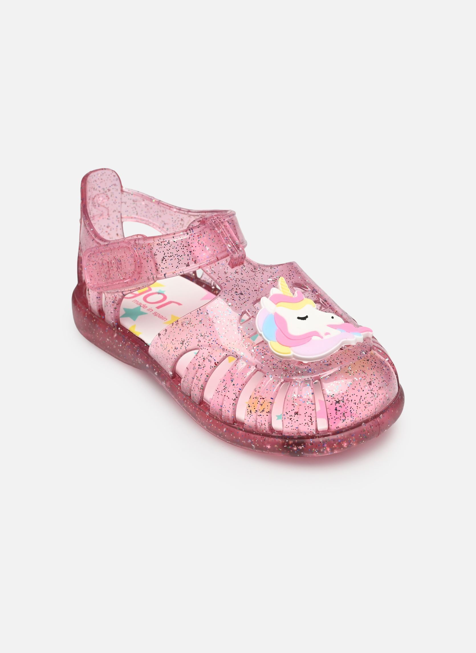Sandalen Tobby Unicornio mädchen rosa Igor Sandalen Tobby Unicornio mädchen rosa Tr.Fucsia Multi Glitter