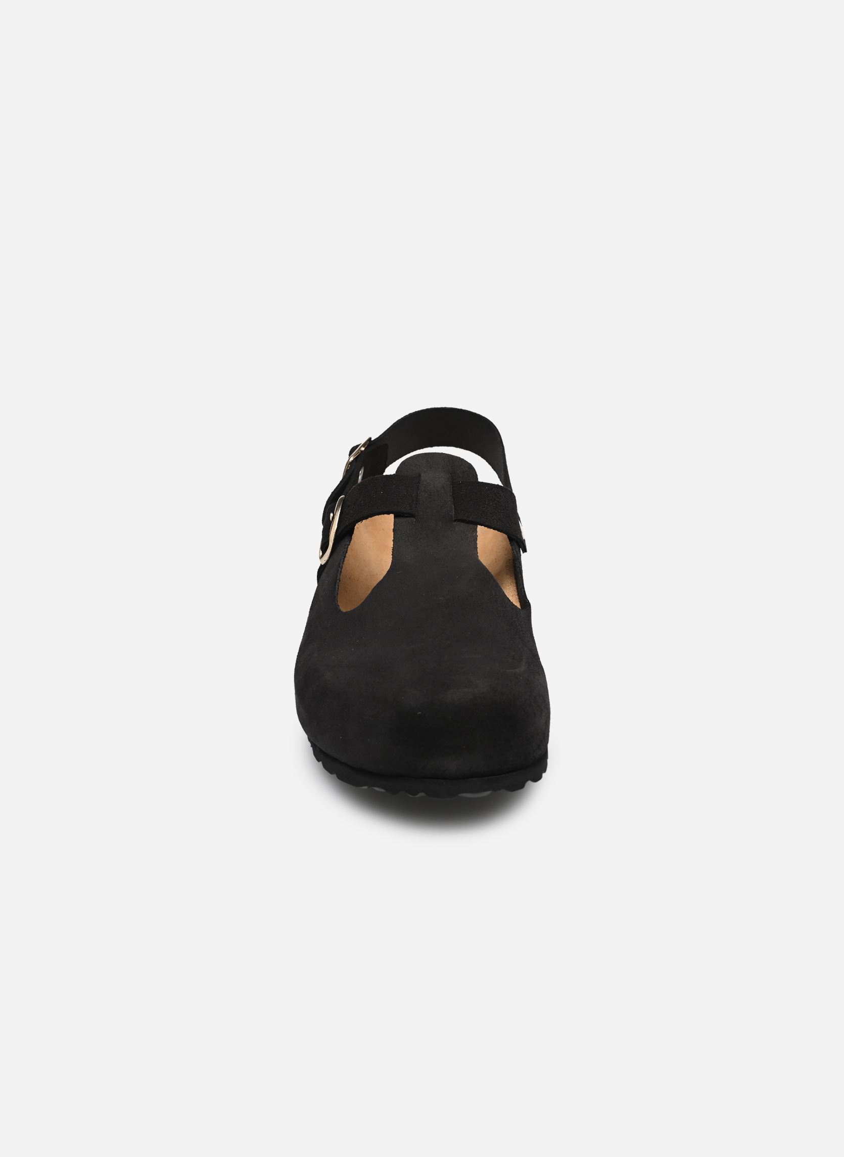 Flache Sandalen GISELE damen schwarz Nazarée Footcare Flache Sandalen GISELE damen schwarz Noir