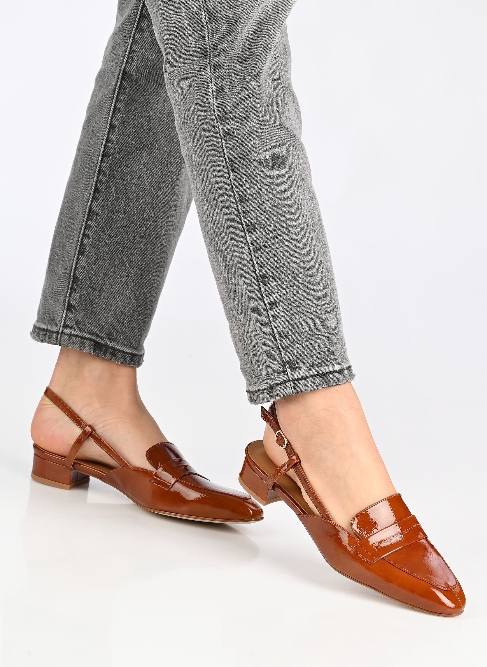 Loafer ALICE damen braun Bocage Loafer ALICE damen braun Camel