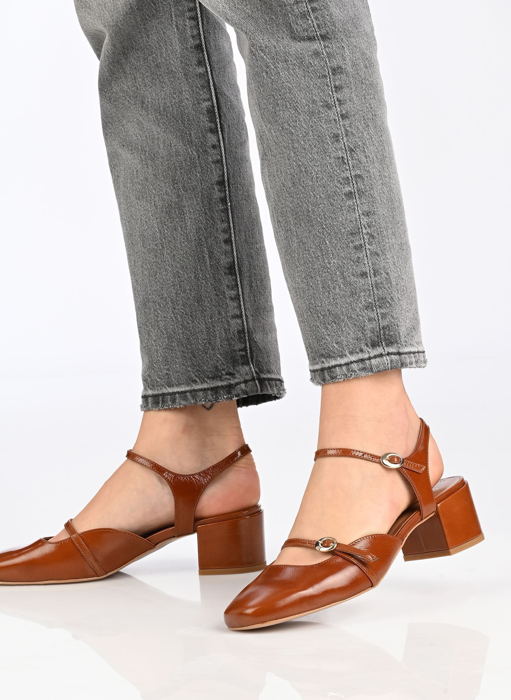 Pumps mit Riemchen DANSE damen braun Bocage Pumps mit Riemchen DANSE damen braun Camel