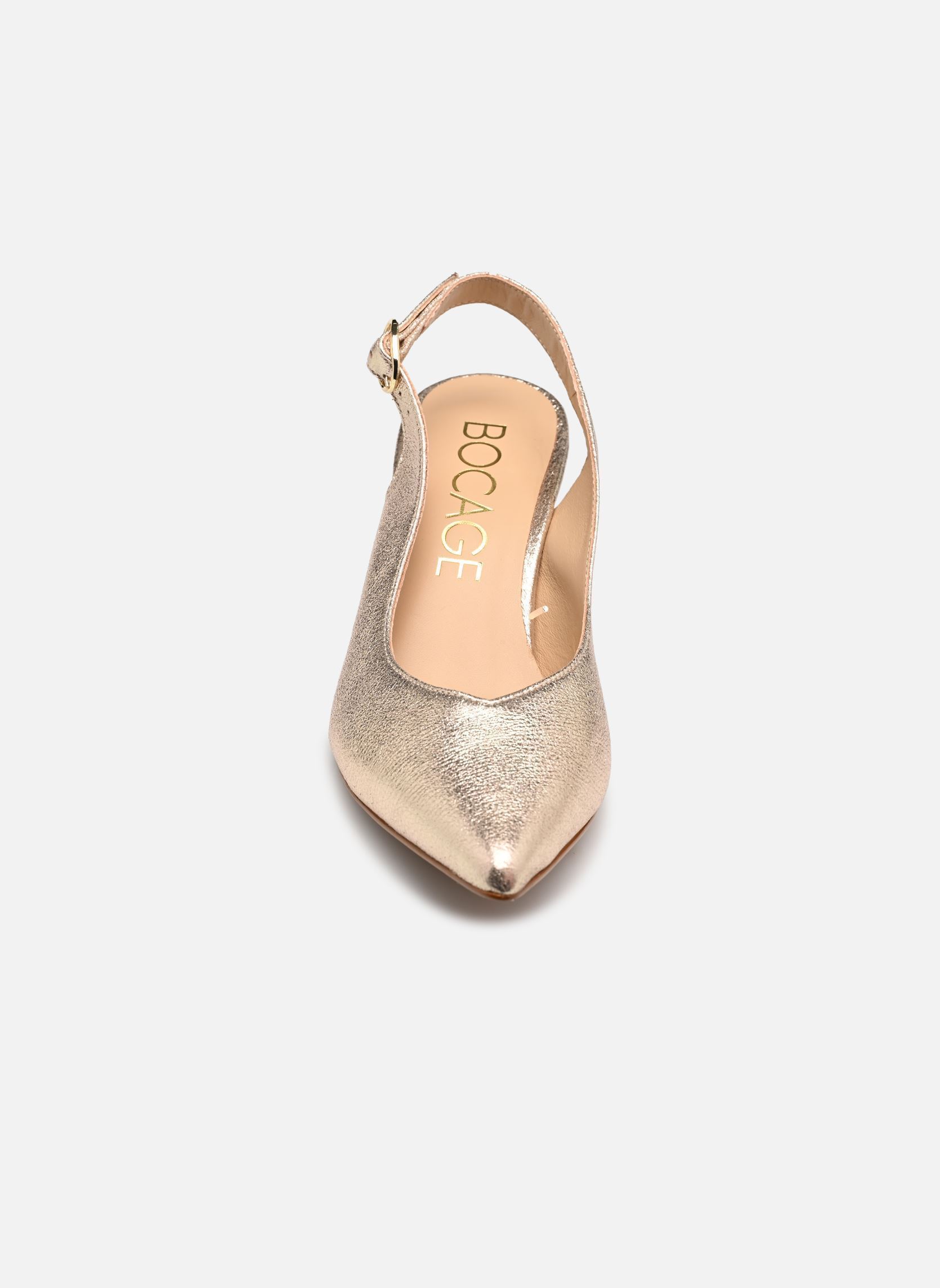 Slingback pumps DAFFIE dames goud en brons Bocage Slingback pumps DAFFIE dames goud en brons Dore
