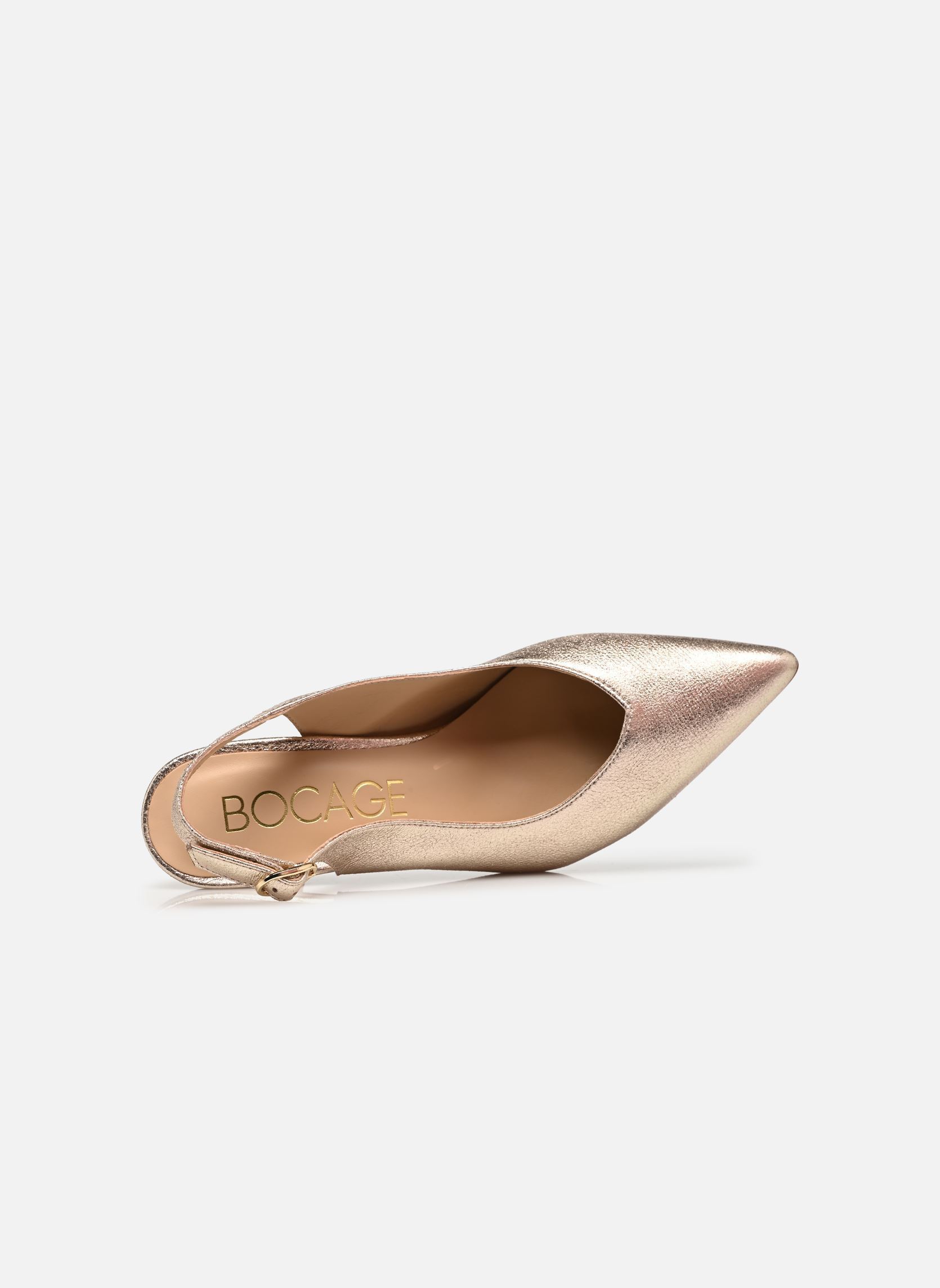 Slingback pumps DAFFIE dames goud en brons Bocage Slingback pumps DAFFIE dames goud en brons Dore