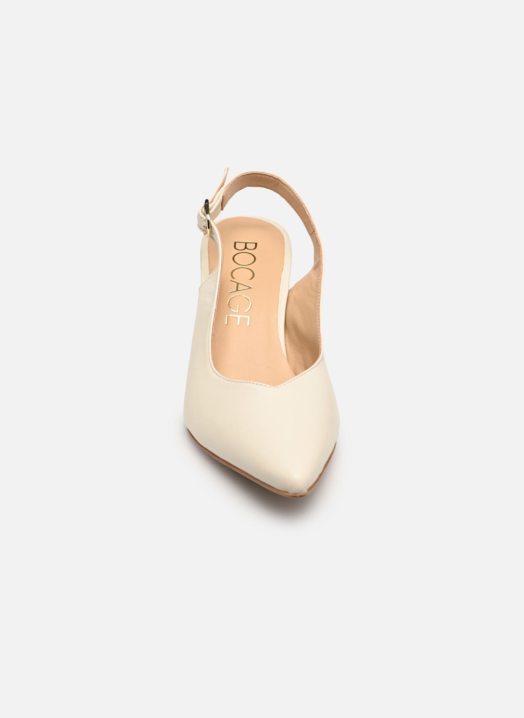 Escarpins à brides DAFFIE femme blanc Bocage Escarpins à brides DAFFIE femme blanc Blanc