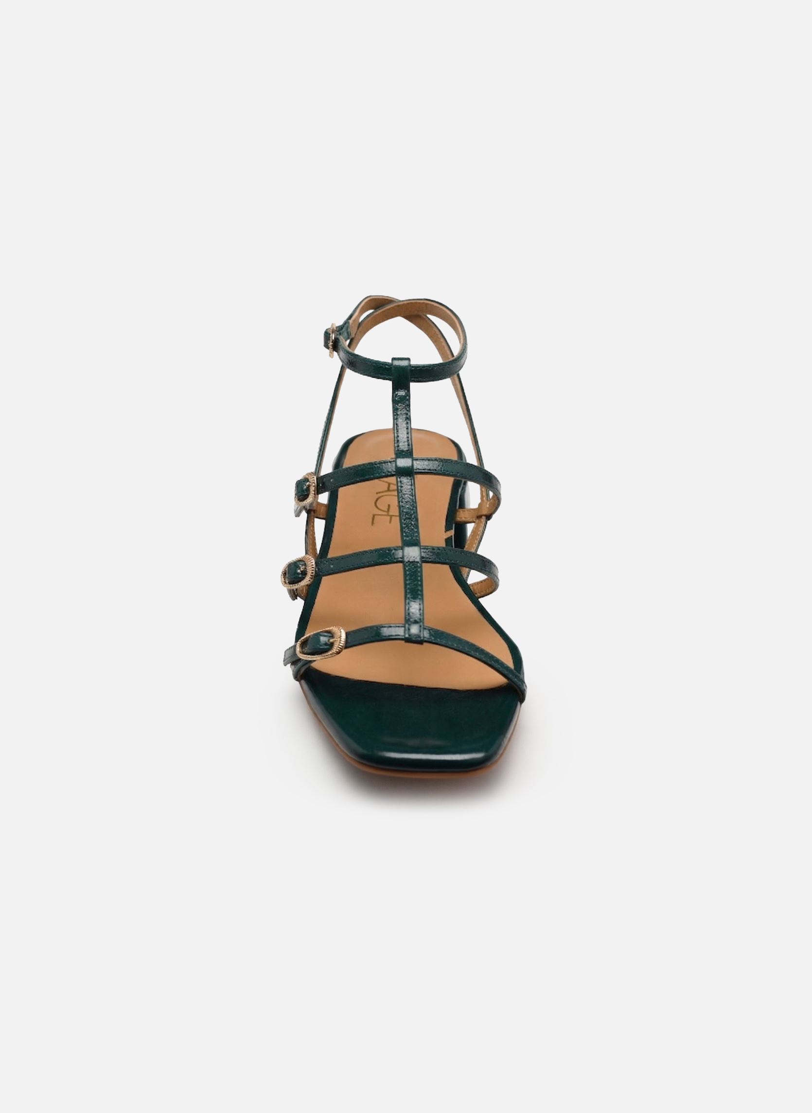 Flache Sandalen NOEMIE damen grün Bocage Flache Sandalen NOEMIE damen grün Bleu