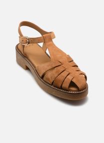 Flache Sandalen FANNY S damen braun Bocage Flache Sandalen FANNY S damen braun Camel