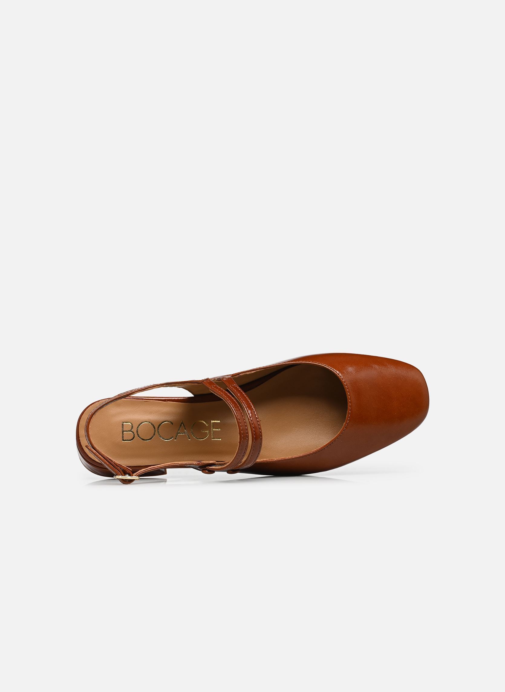 Pumps mit Riemchen SYNTHIA damen braun Bocage Pumps mit Riemchen SYNTHIA damen braun Camel