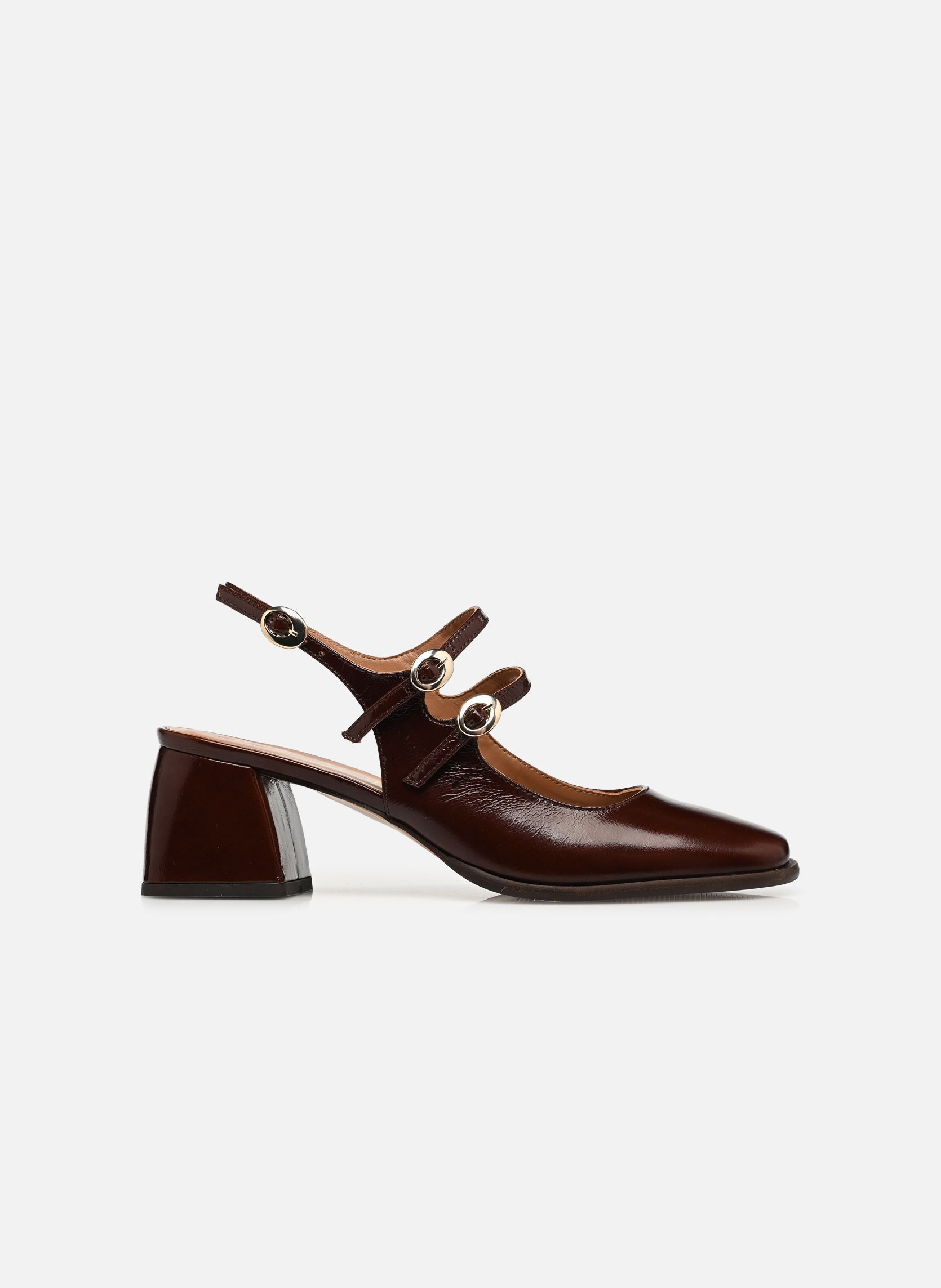 Slingback pumps DEBBIE dames bruin Bocage Slingback pumps DEBBIE dames bruin marron