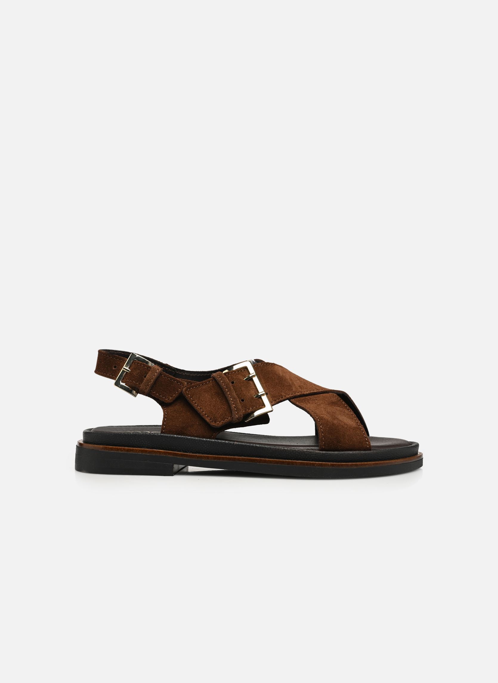 Sandales compensées et plateformes NADIA femme marron Bocage Sandales compensées et plateformes NADIA femme marron marron