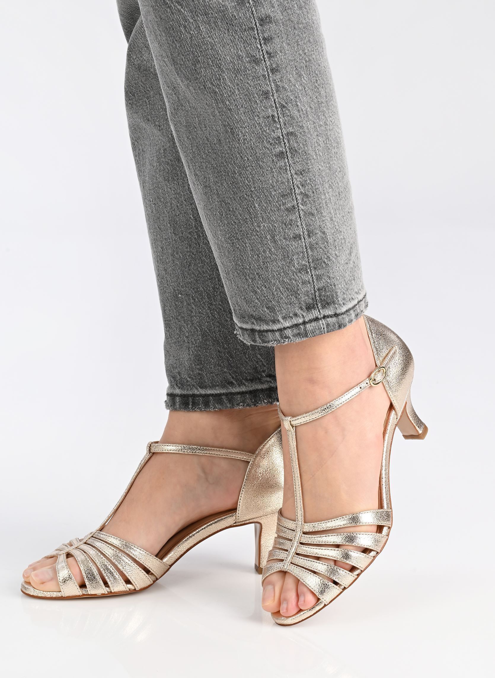 Sandales DEESSE femme or et bronze Bocage Sandales DEESSE femme or et bronze OR