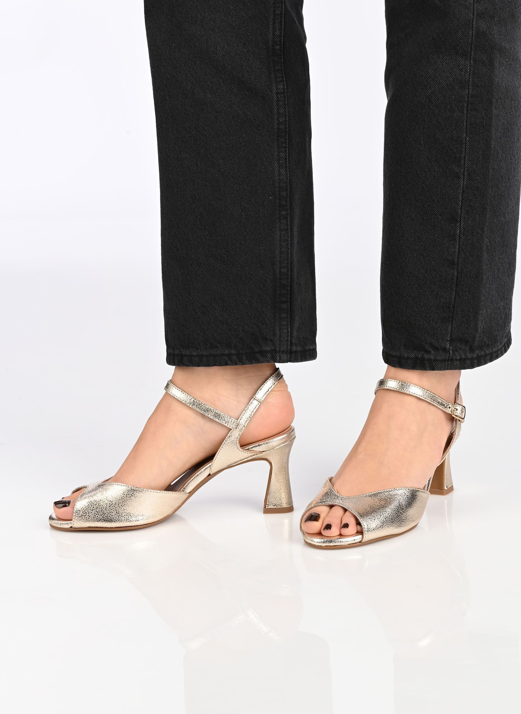 Sandalen PIMA damen gold und bronze Bocage Sandalen PIMA damen gold und bronze Or