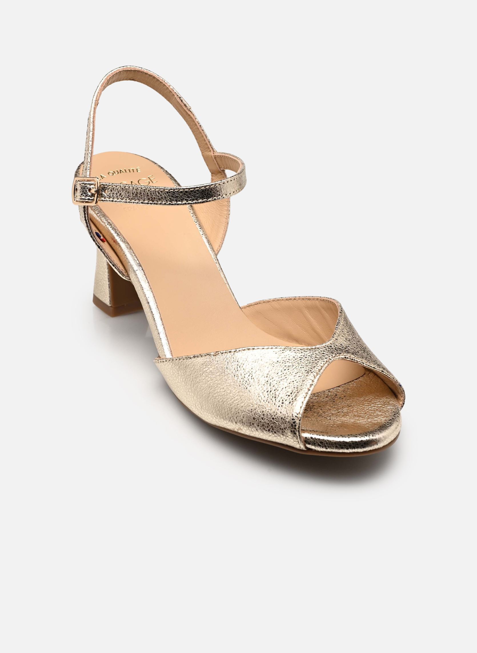Sandalen PIMA damen gold und bronze Bocage Sandalen PIMA damen gold und bronze Or