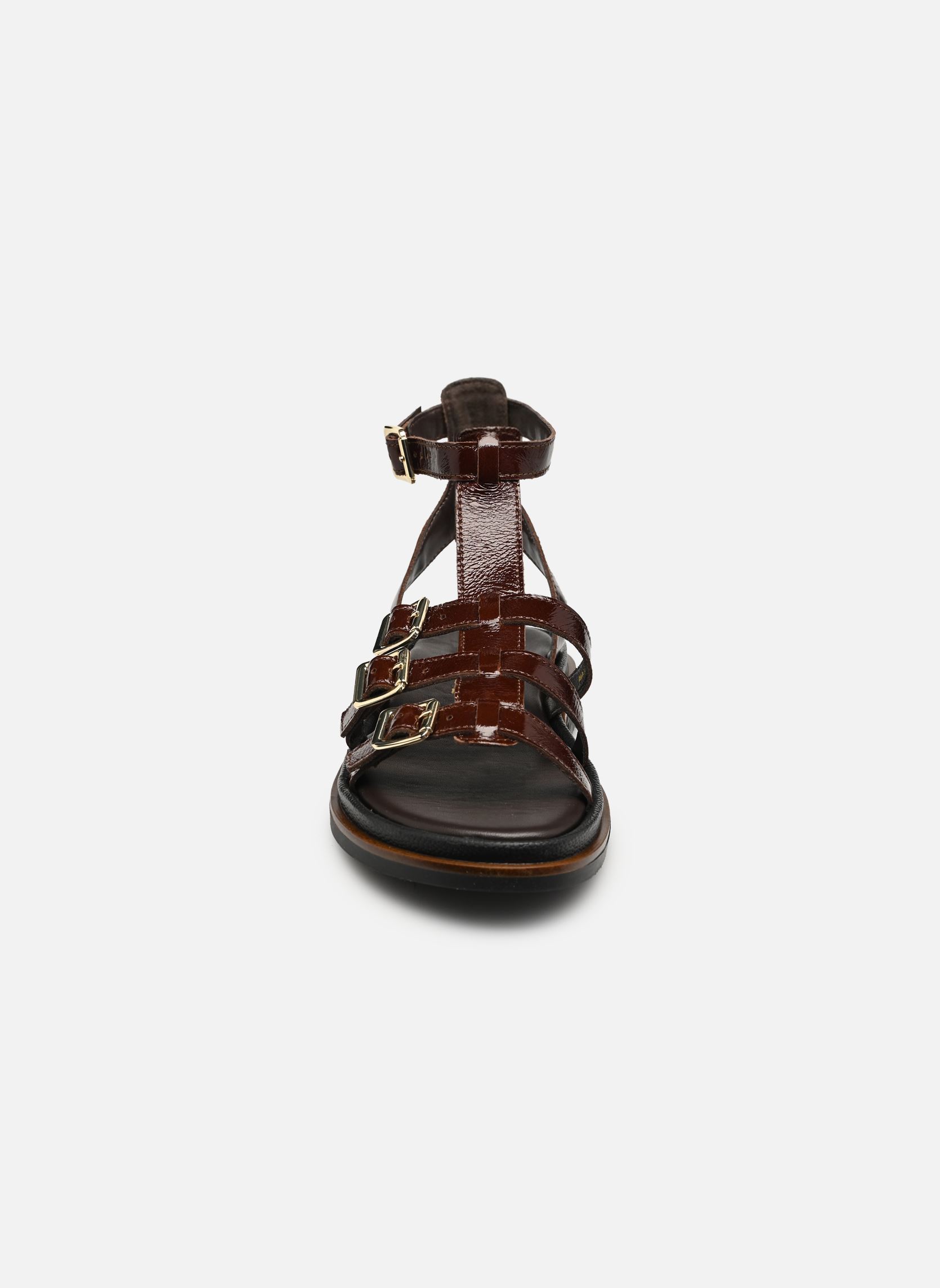 Sandales compensées et plateformes NINA femme marron Bocage Sandales compensées et plateformes NINA femme marron marron