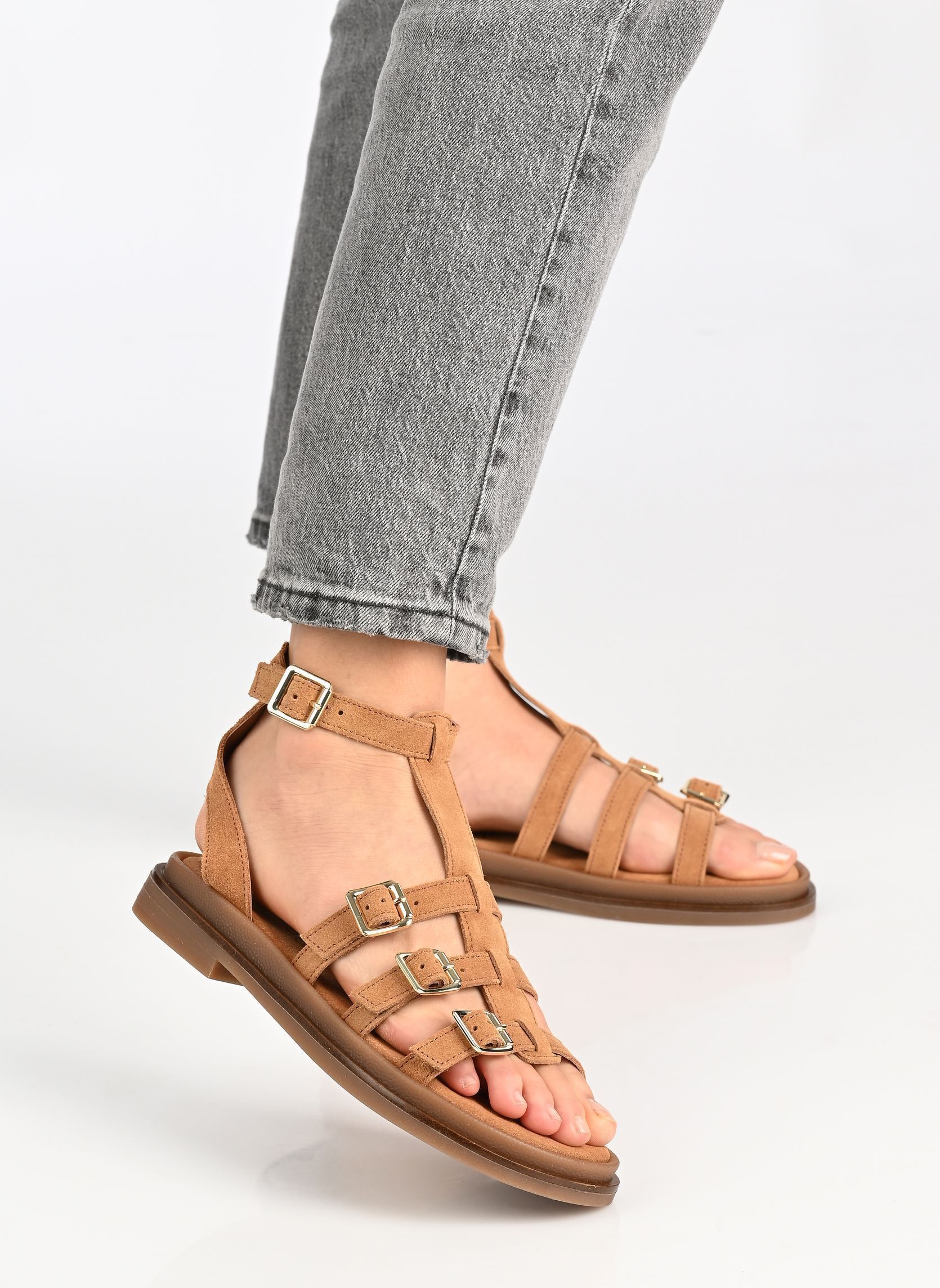 Keil- und Plateausandalen NINA damen braun Bocage Keil- und Plateausandalen NINA damen braun Camel