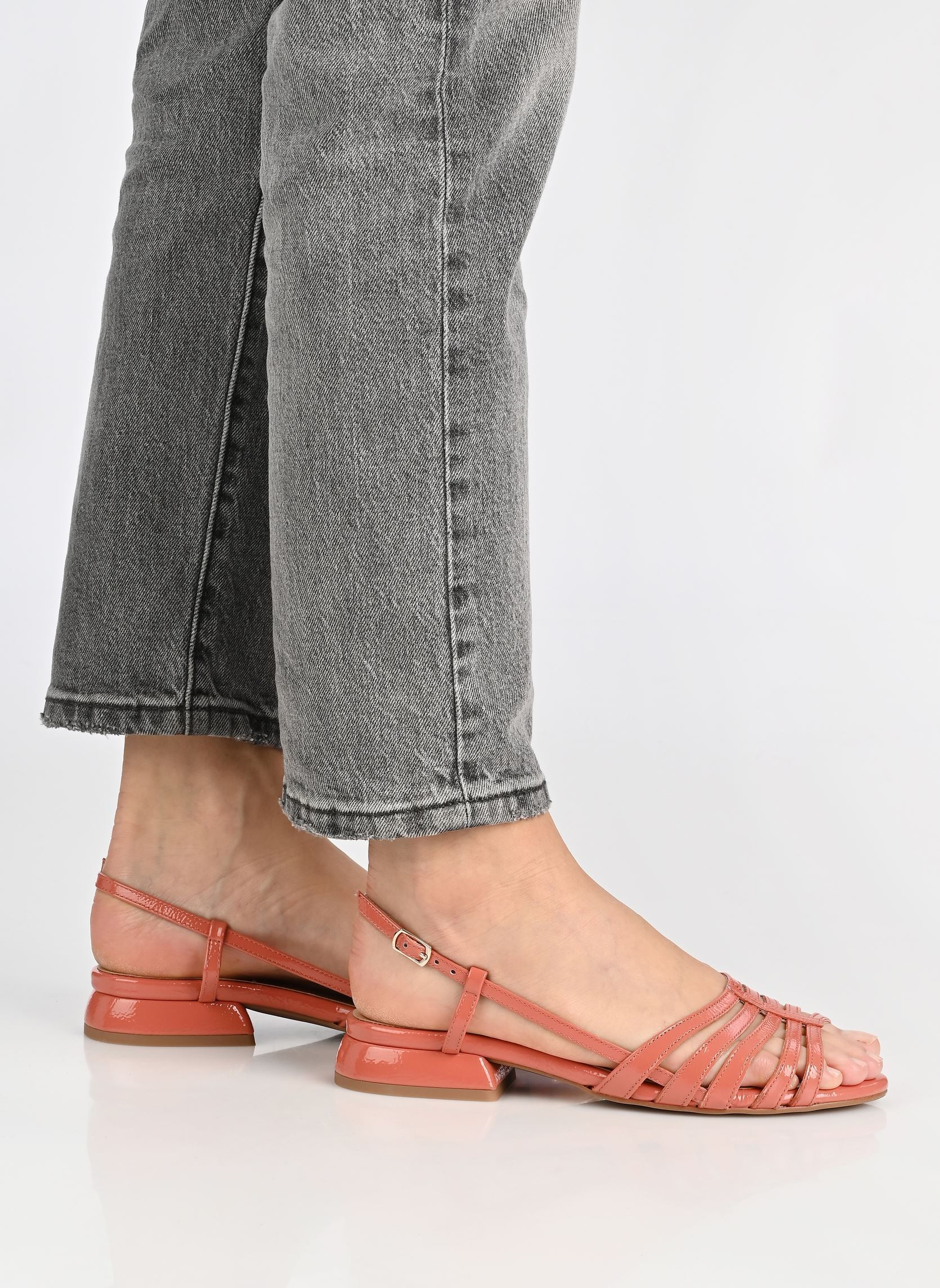 Flache Sandalen NAISSA damen rosa Bocage Flache Sandalen NAISSA damen rosa Rose