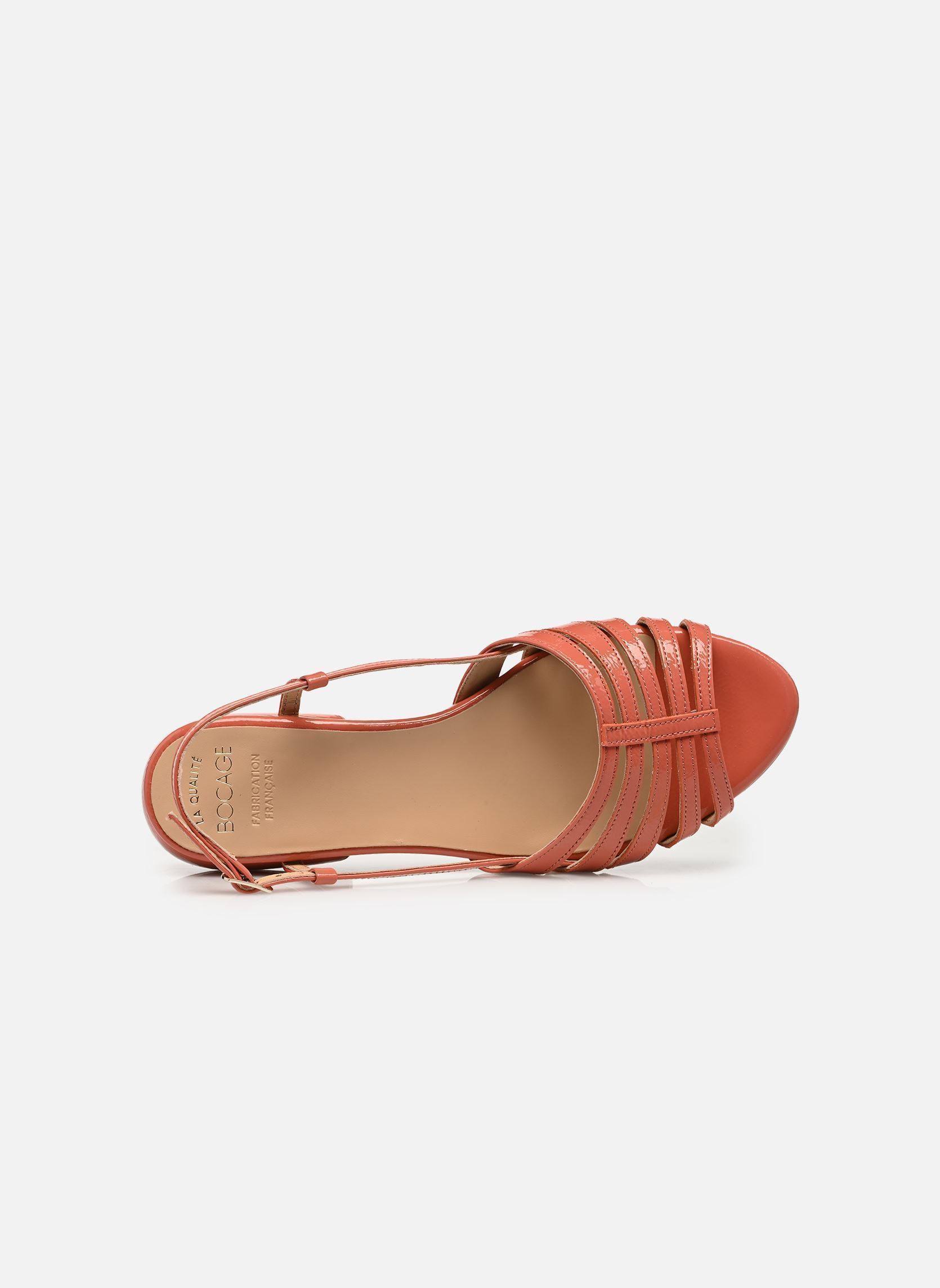 Flache Sandalen NAISSA damen rosa Bocage Flache Sandalen NAISSA damen rosa Rose