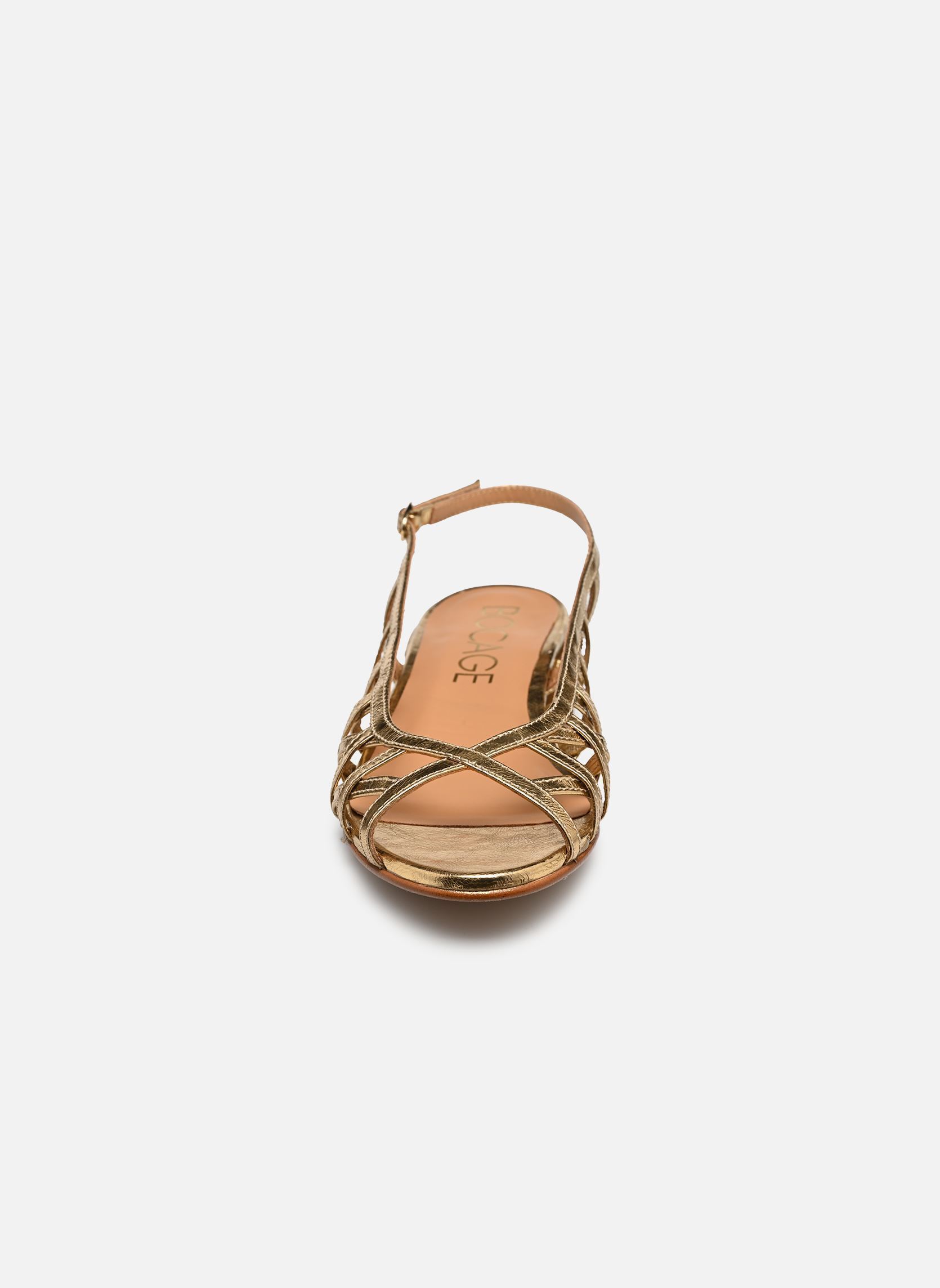 Sandales NALA femme or et bronze Bocage Sandales NALA femme or et bronze Dore