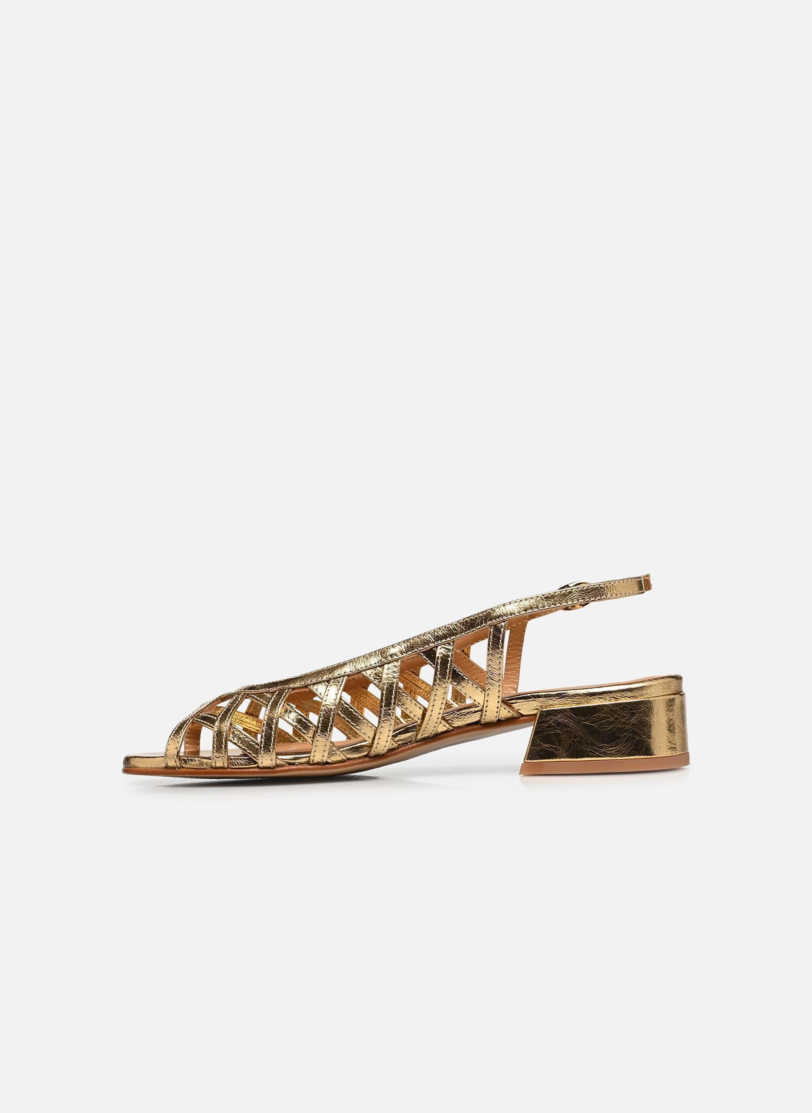 Sandales NALA femme or et bronze Bocage Sandales NALA femme or et bronze Dore