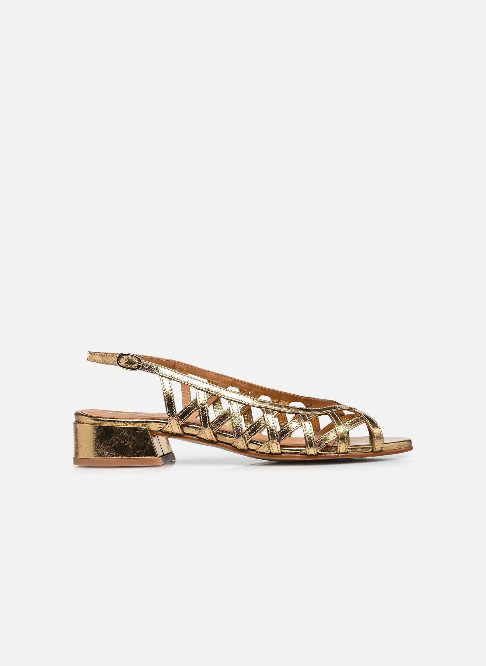 Sandales NALA femme or et bronze Bocage Sandales NALA femme or et bronze Dore