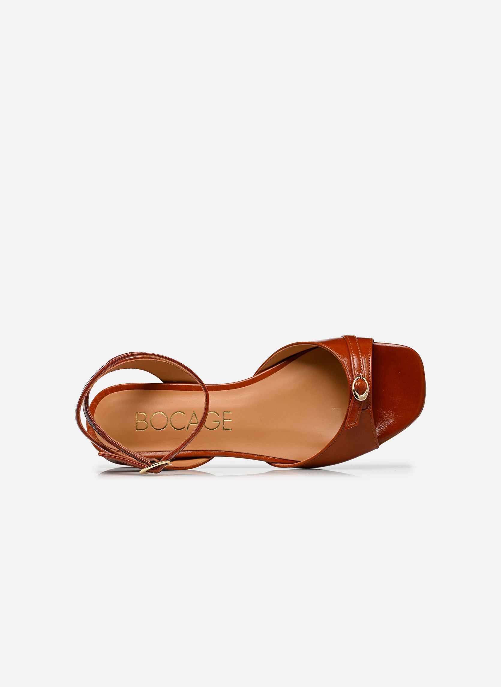 Sandales NARA femme marron Bocage Sandales NARA femme marron Camel