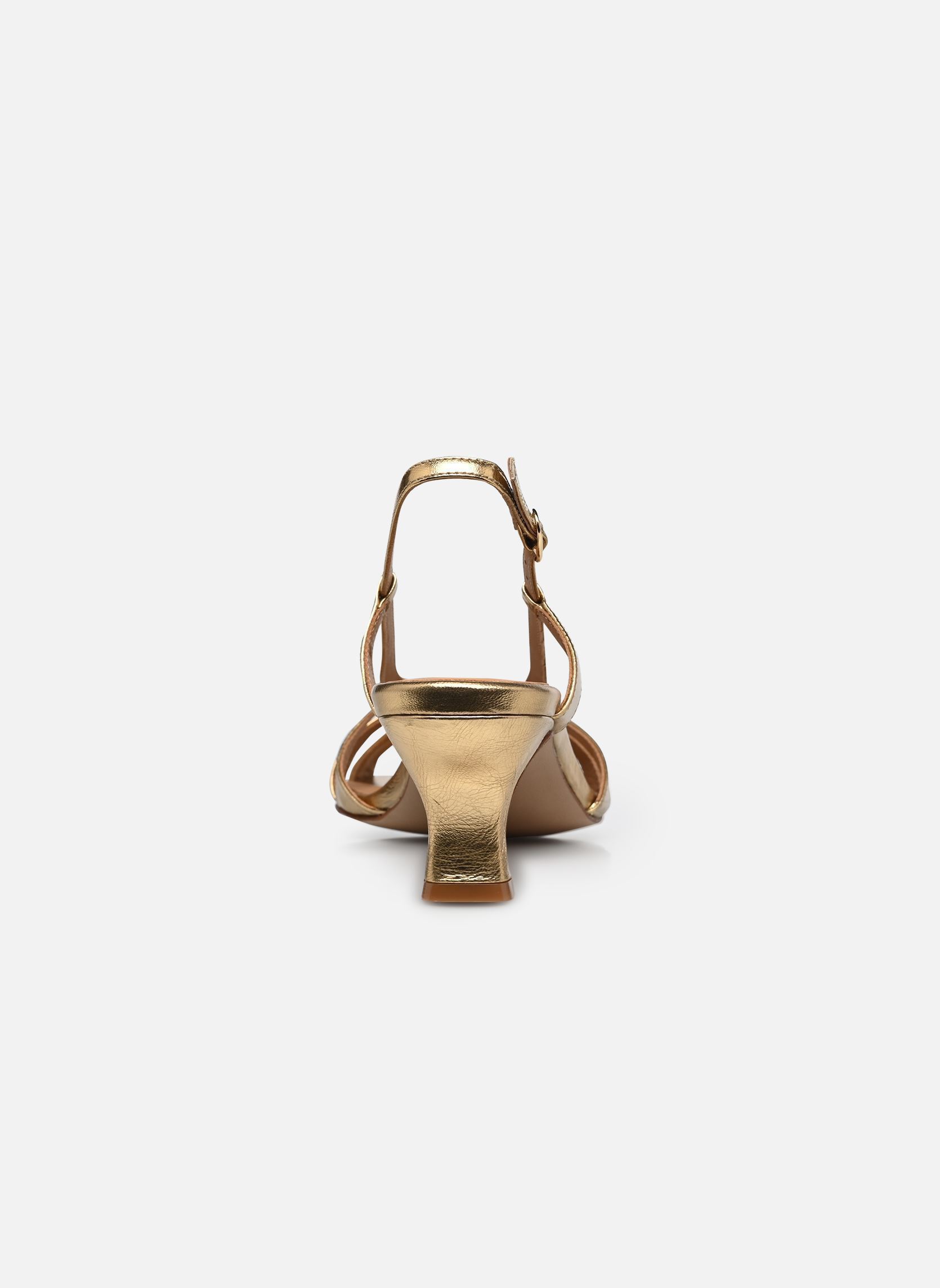 Sandales HERMIINE femme or et bronze Bocage Sandales HERMIINE femme or et bronze Or