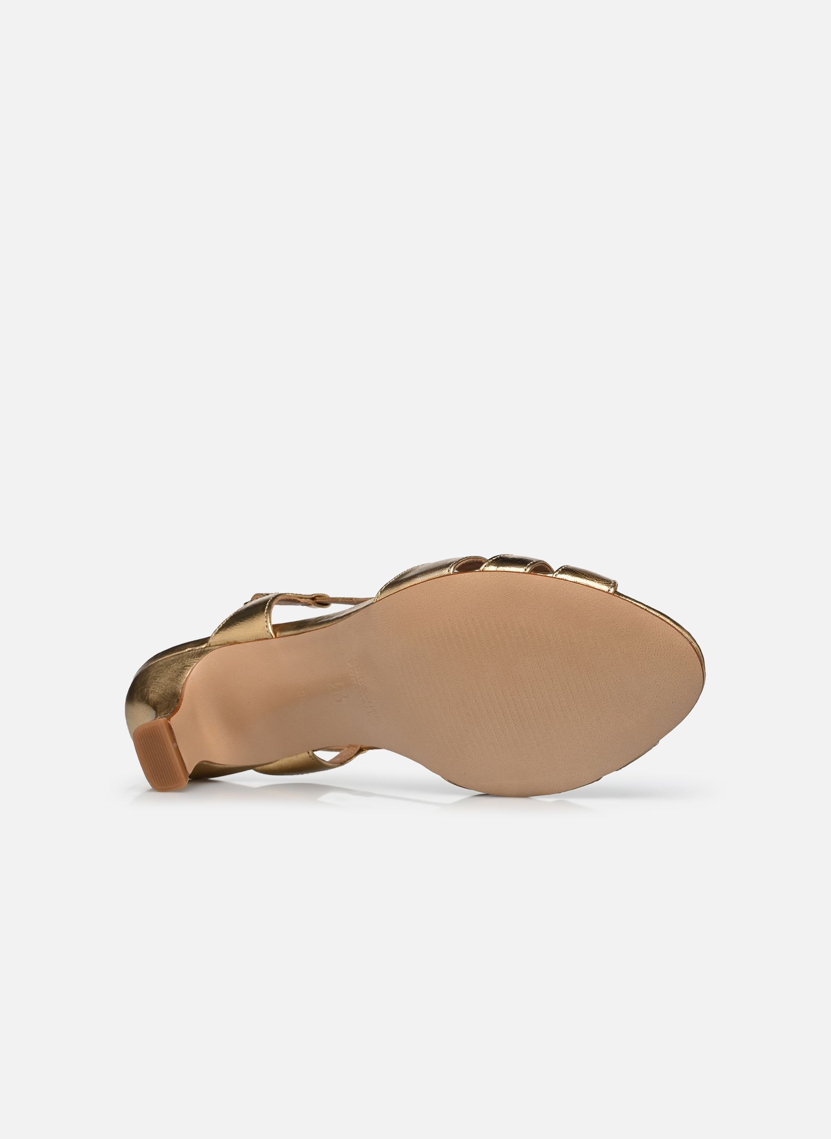 Sandales HERMIINE femme or et bronze Bocage Sandales HERMIINE femme or et bronze Or