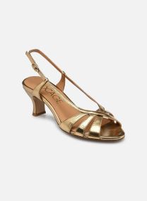 Sandales HERMIINE femme or et bronze Bocage Sandales HERMIINE femme or et bronze Or