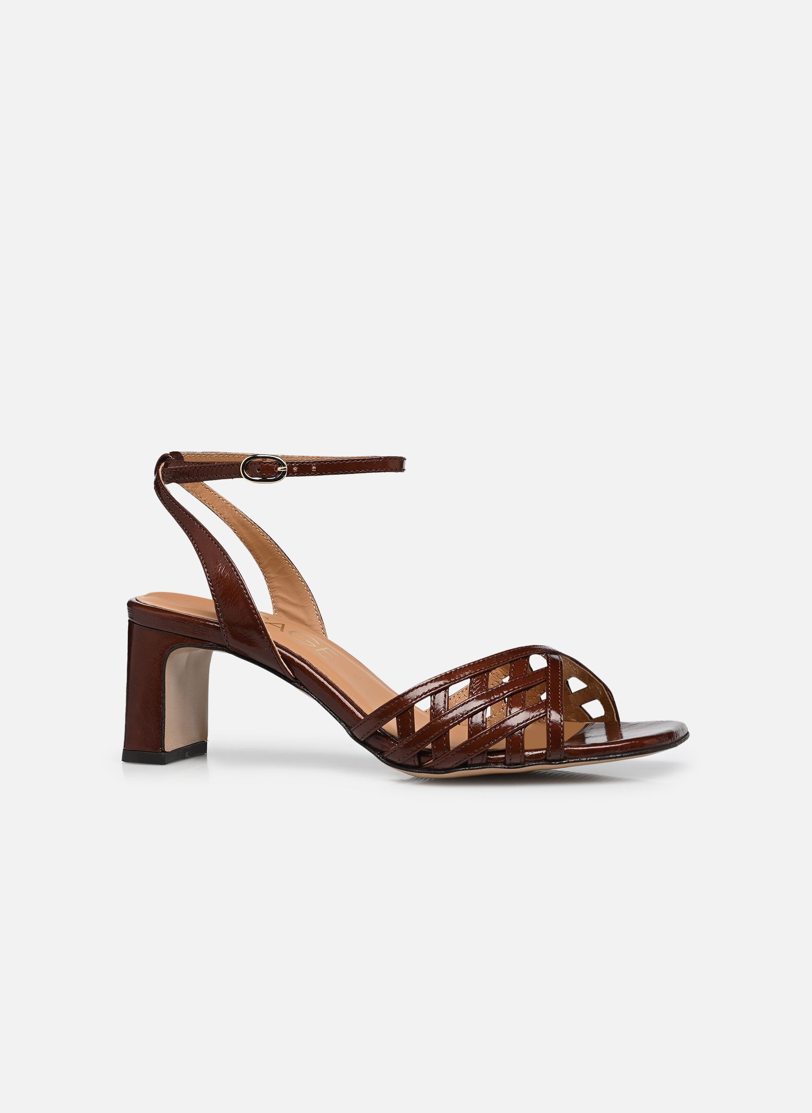 Sandales HANAE femme marron Bocage Sandales HANAE femme marron marron
