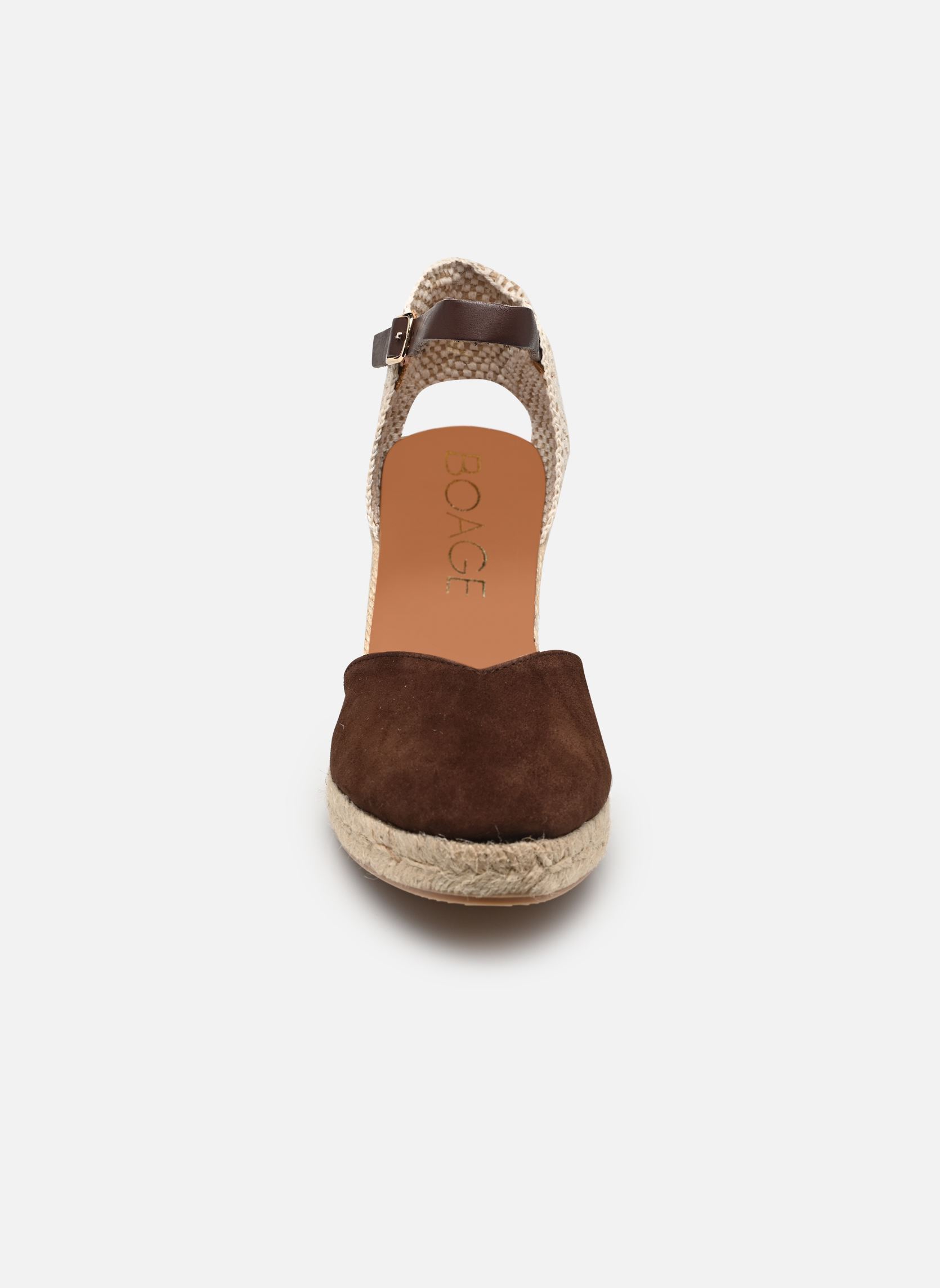 Keil- und Plateausandalen HILIANE damen braun Bocage Keil- und Plateausandalen HILIANE damen braun CHOCOLAT
