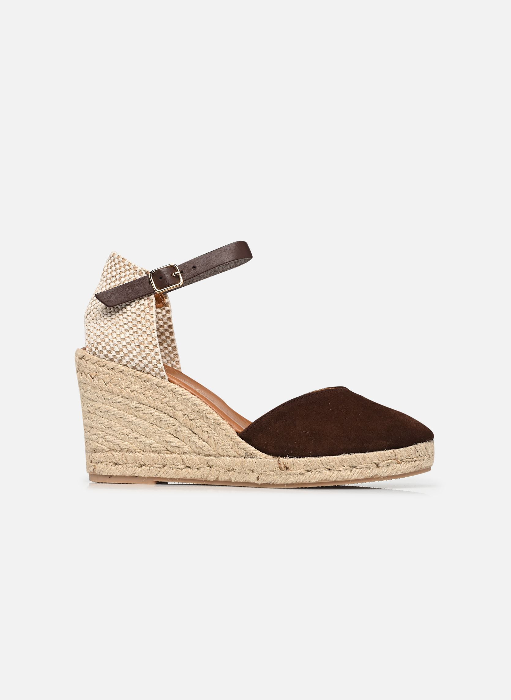 Keil- und Plateausandalen HILIANE damen braun Bocage Keil- und Plateausandalen HILIANE damen braun CHOCOLAT