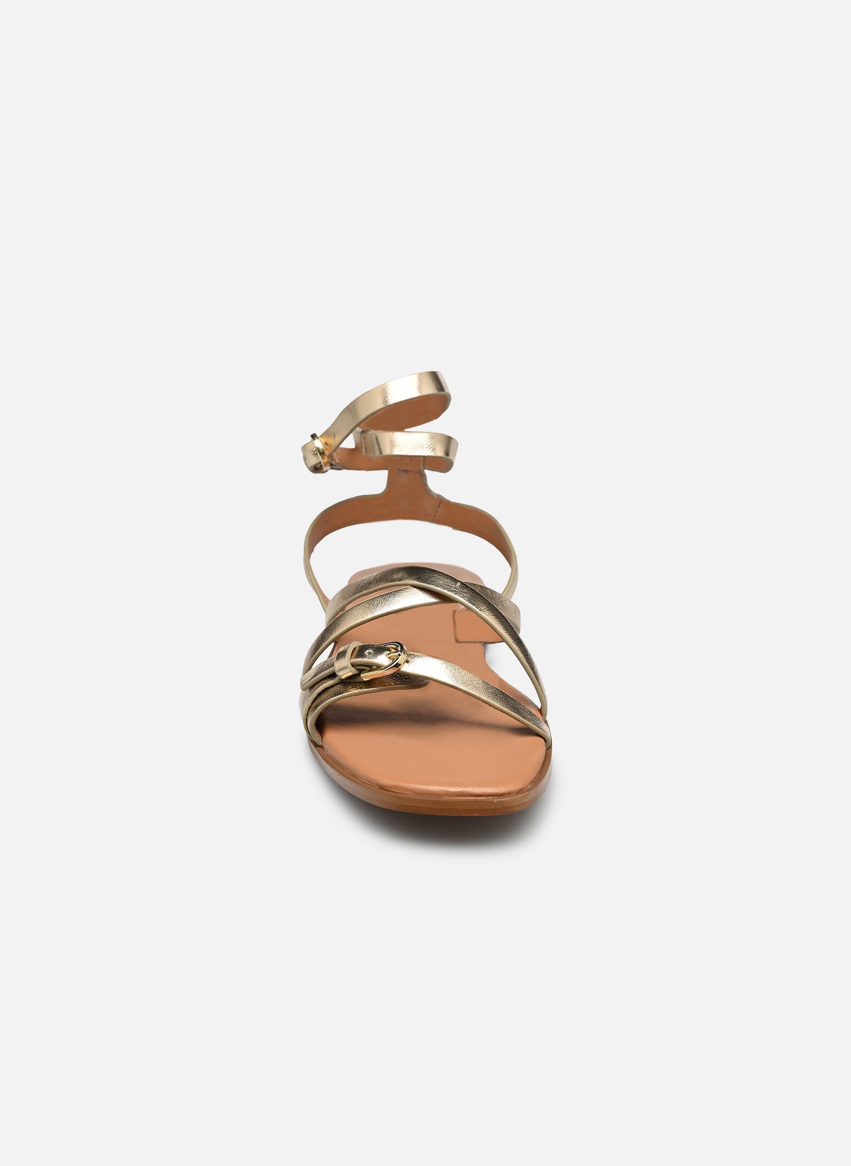Sandales NOA femme or et bronze Bocage Sandales NOA femme or et bronze Or