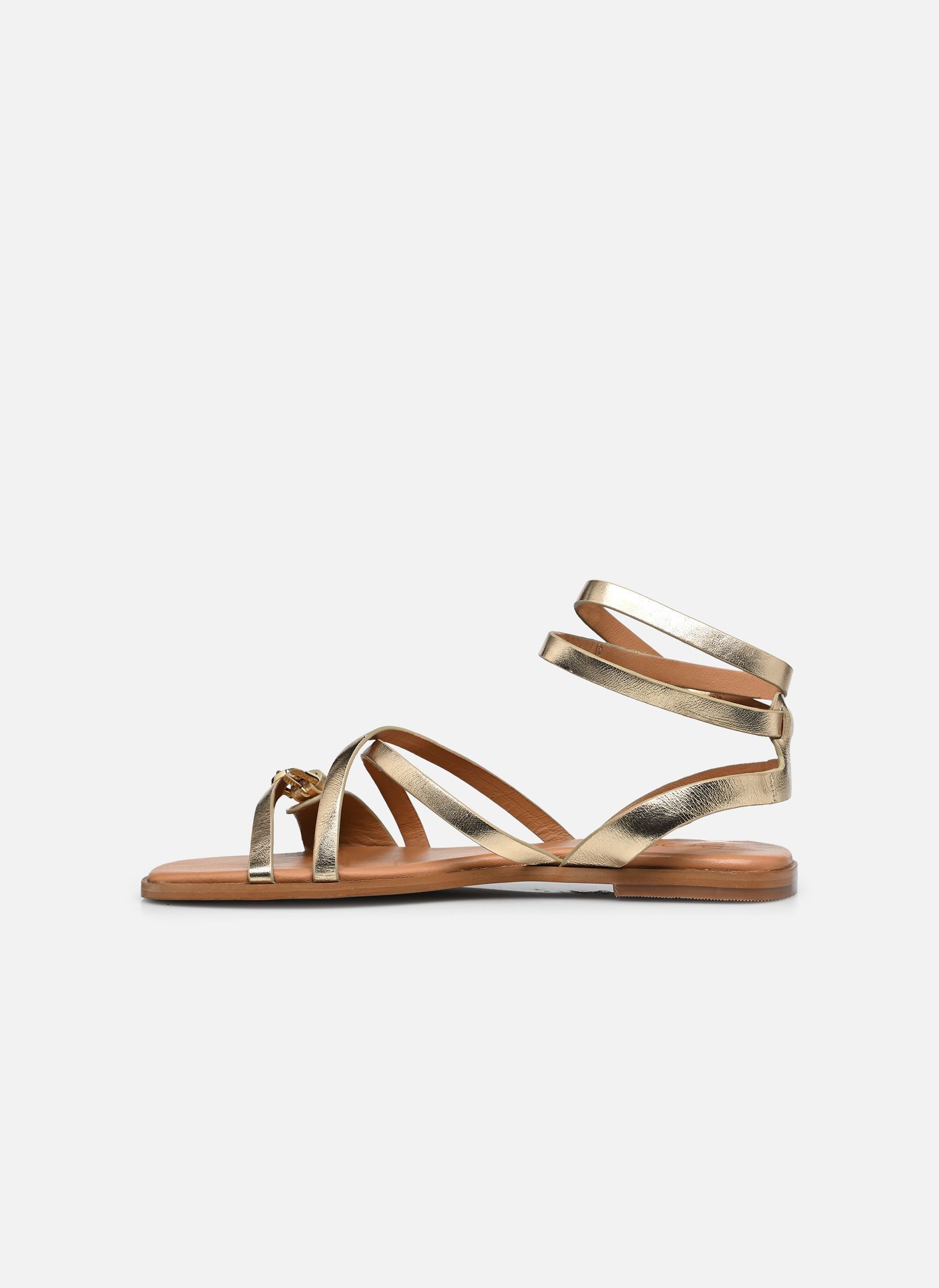 Sandales NOA femme or et bronze Bocage Sandales NOA femme or et bronze Or